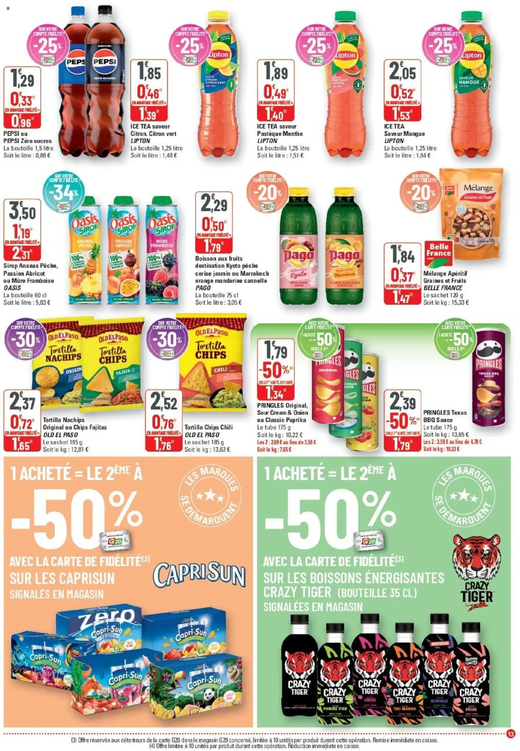 G20 Supermarchés catalogue - brochure valable à partir du 26/08/2026, page 13 sur 20
