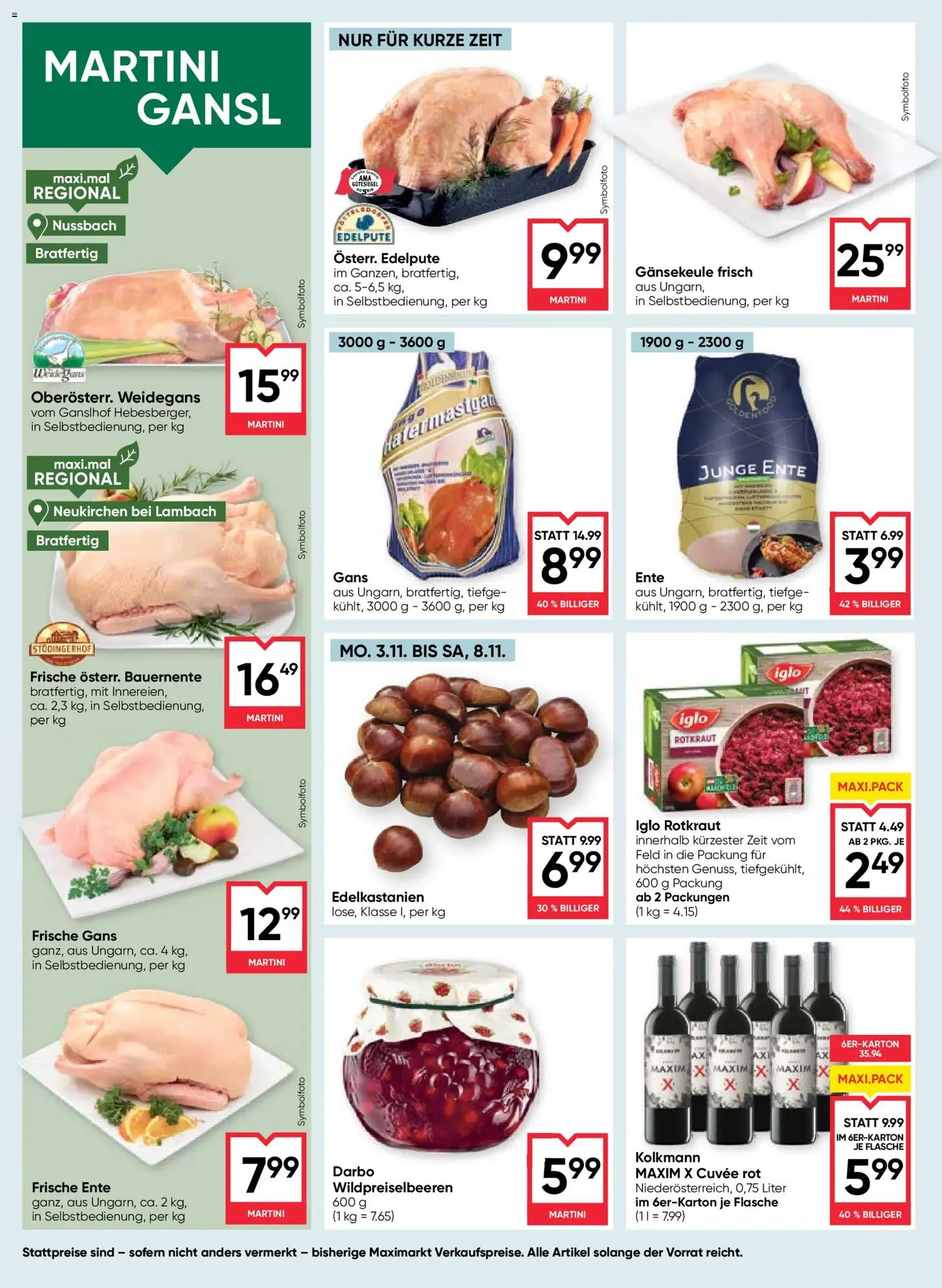 Maximarkt Flugblatt - Gültiger Prospekt ab 06.11.2025, Seite 10 von insgesamt 28
