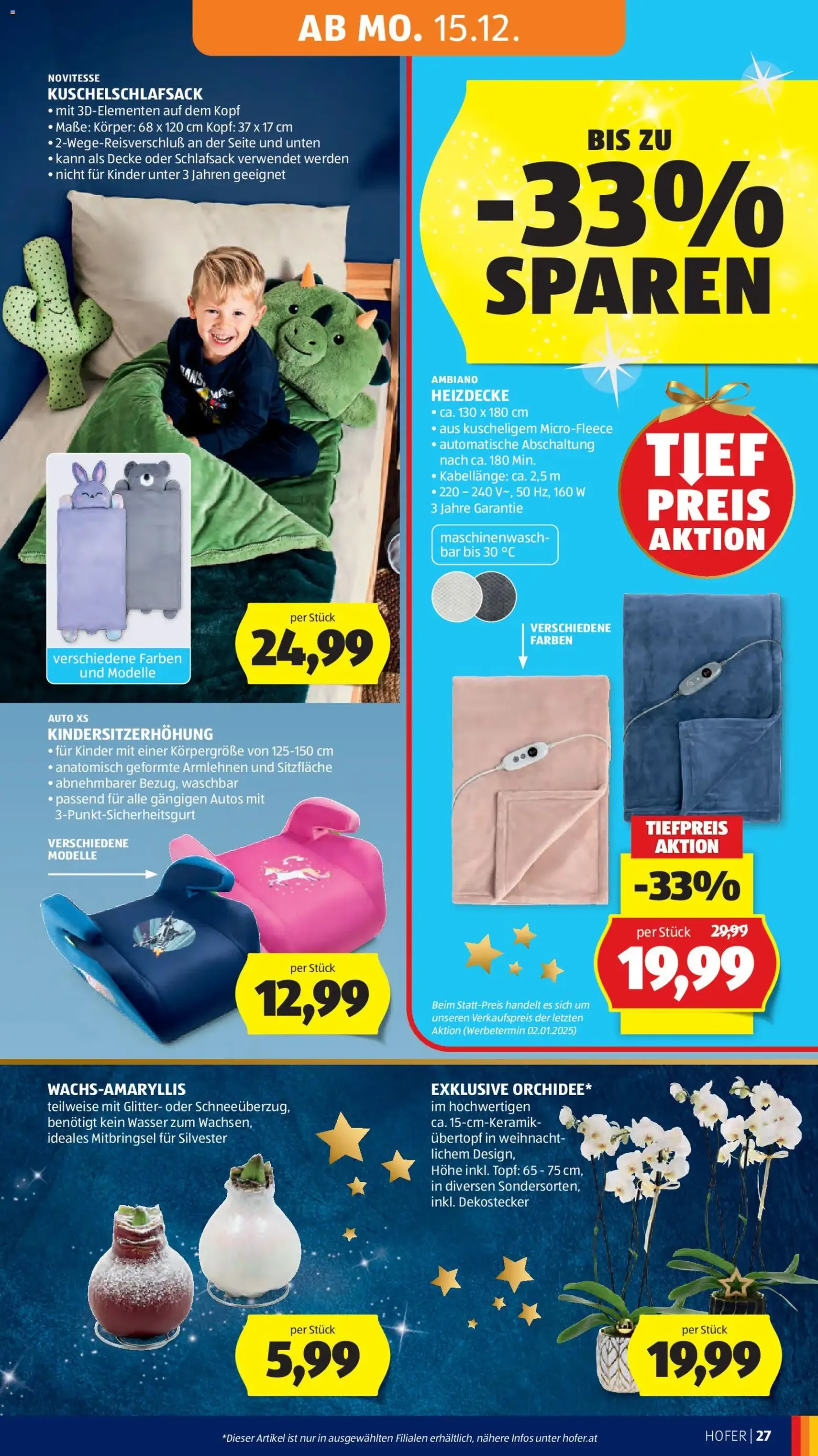 Hofer Flugblatt - Gültiger Prospekt ab 12.12.2025, Seite 39 von insgesamt 53