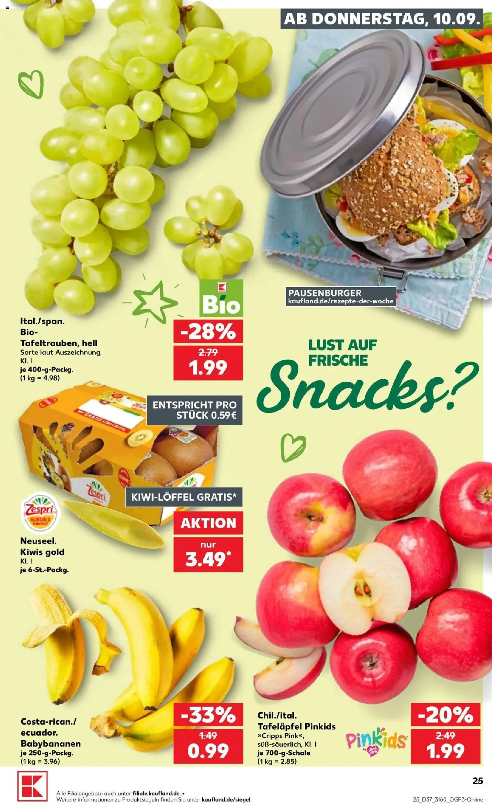 Kaufland Prospekt - Gültiger Prospekt ab 10.09.2026, Seite 25 von insgesamt 66