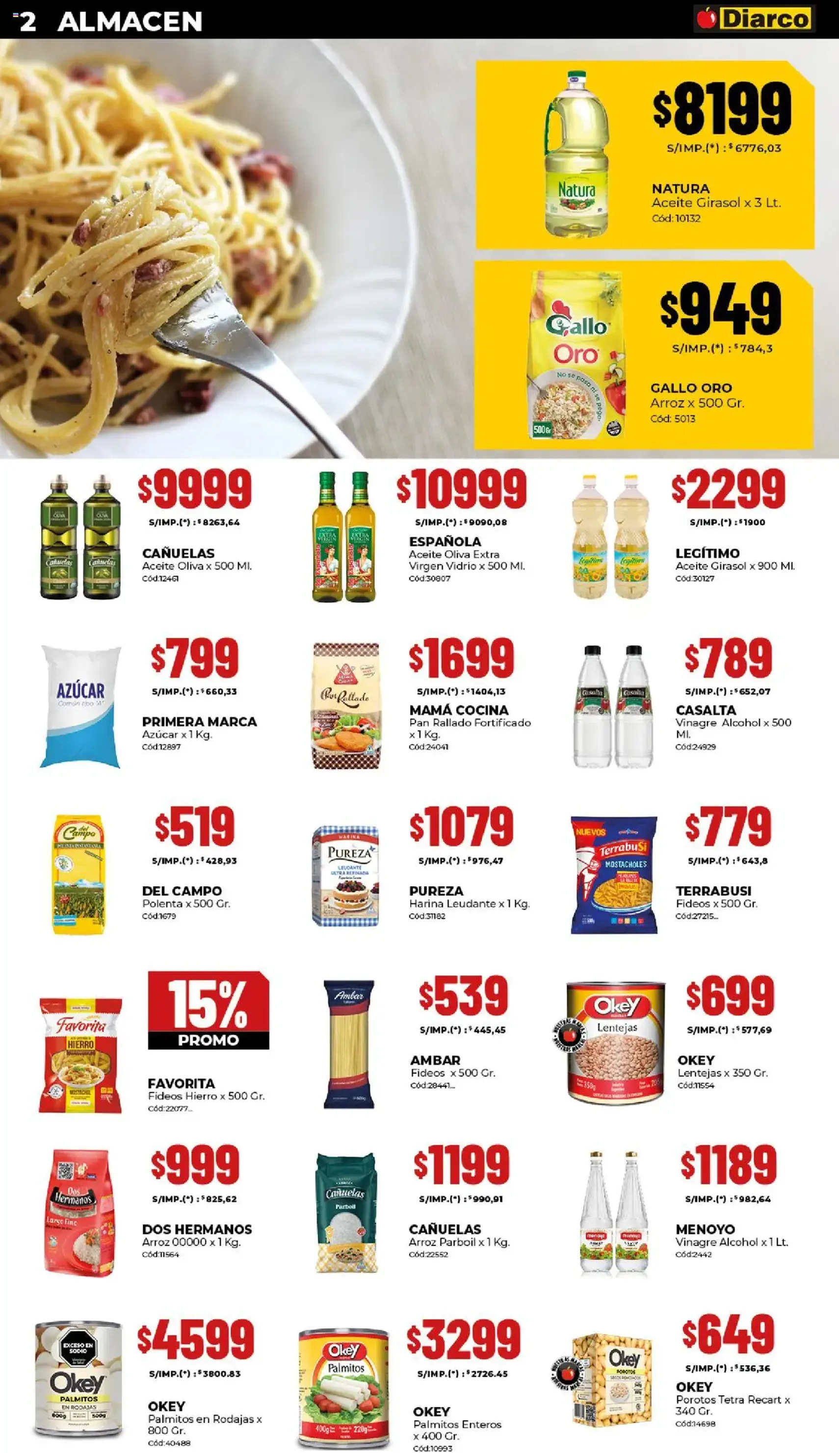 Diarco ofertas - folleto válido desde 06/10/2025 página 2 de 22 Diarco ofertas - folleto válido desde 06/10/2025 página 2 de 22
