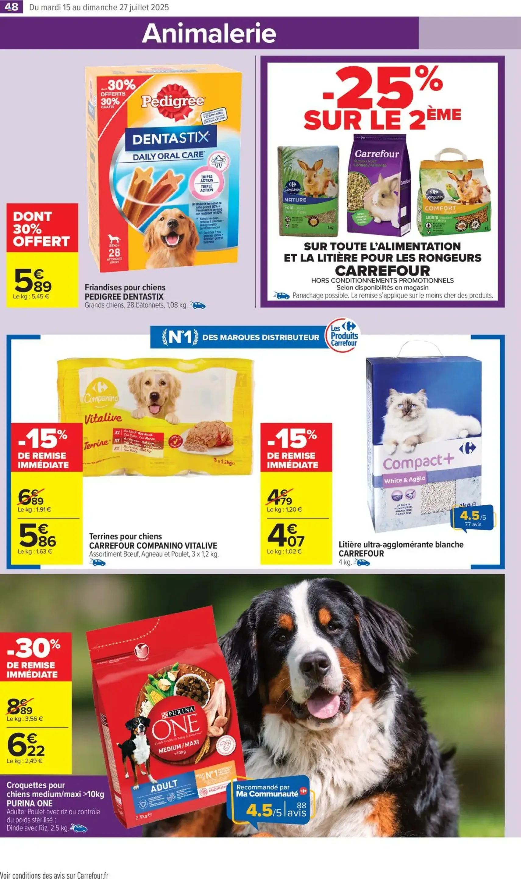 Carrefour Market catalogue semaine 29 - brochure valable à partir du 15/07/2025, page 50 sur 54 Carrefour Market catalogue semaine 29 - brochure valable à partir du 15/07/2025, page 50 sur 54