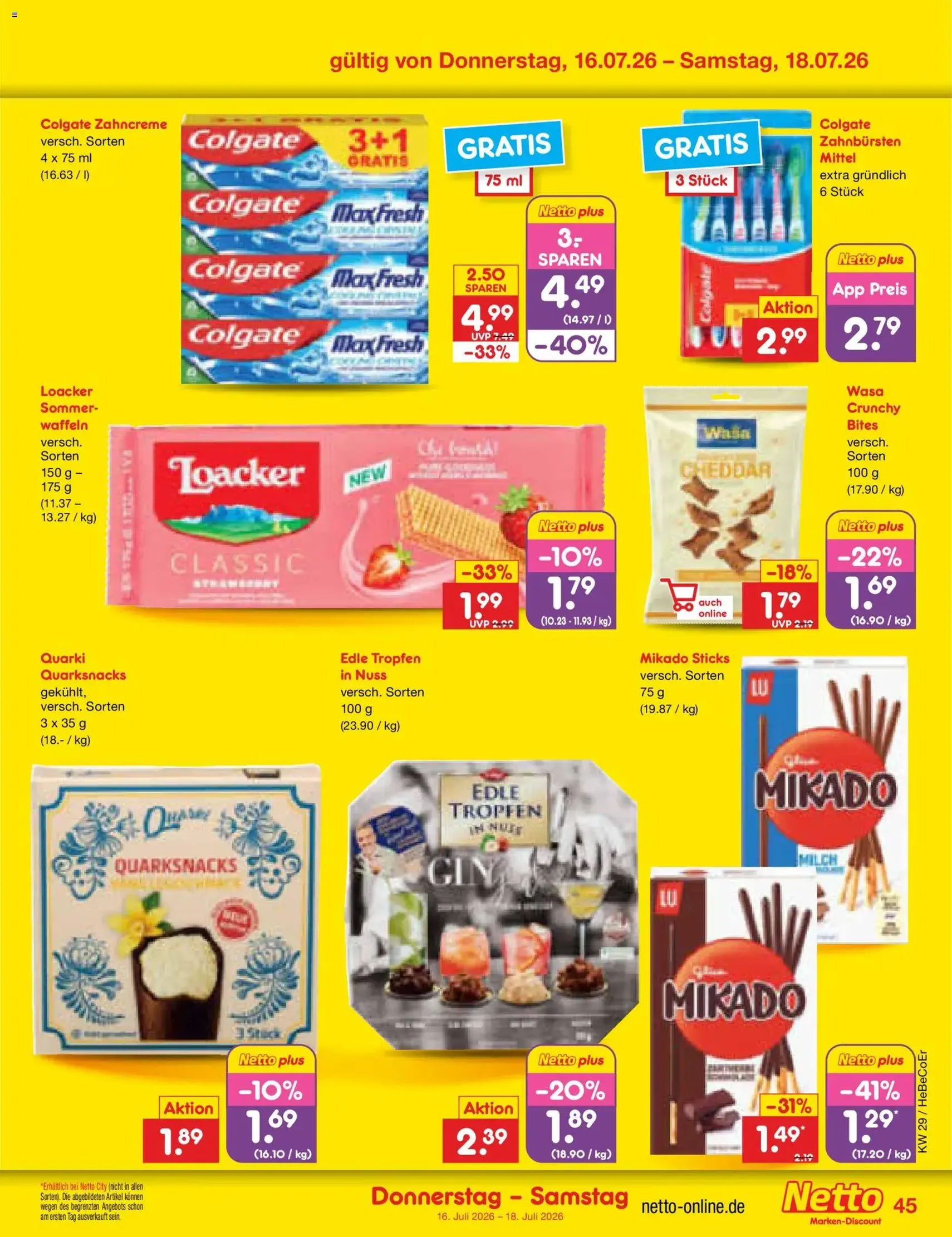 Netto Marken-Discount Prospekt - Gültiger Prospekt ab 13.07.2026, Seite 65 von insgesamt 73
