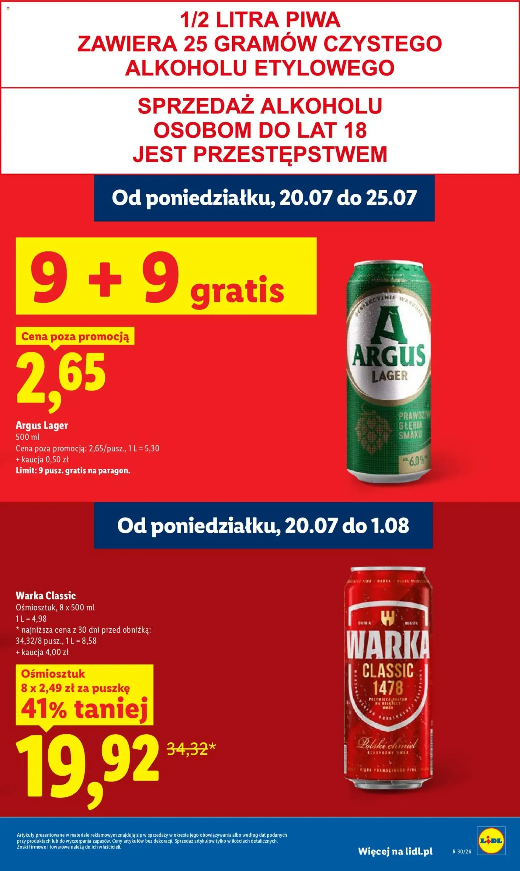 Lidl gazetka - ważny gazetka od 20.07.2026 strona 23 z 102