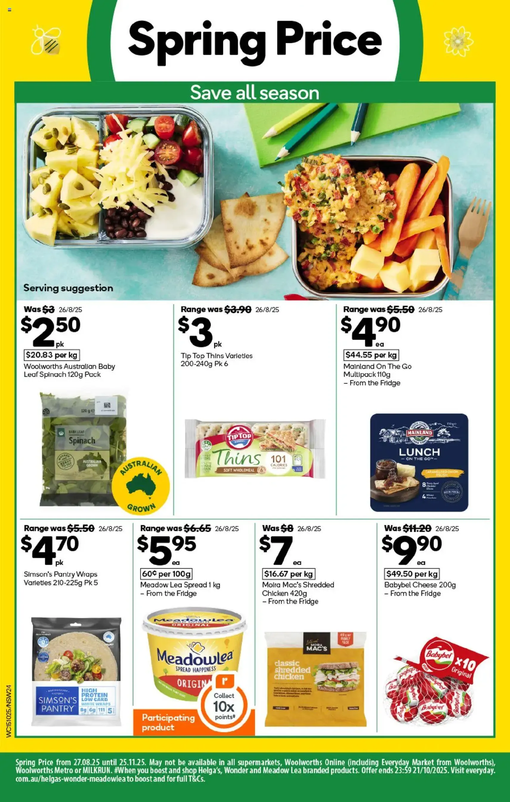 Weekly catalogue Woolworths NSW 15/10 - valid flyer from 15/10/2025, page 24 of 54 Weekly catalogue Woolworths NSW 15/10 - valid flyer from 15/10/2025, page 24 of 54