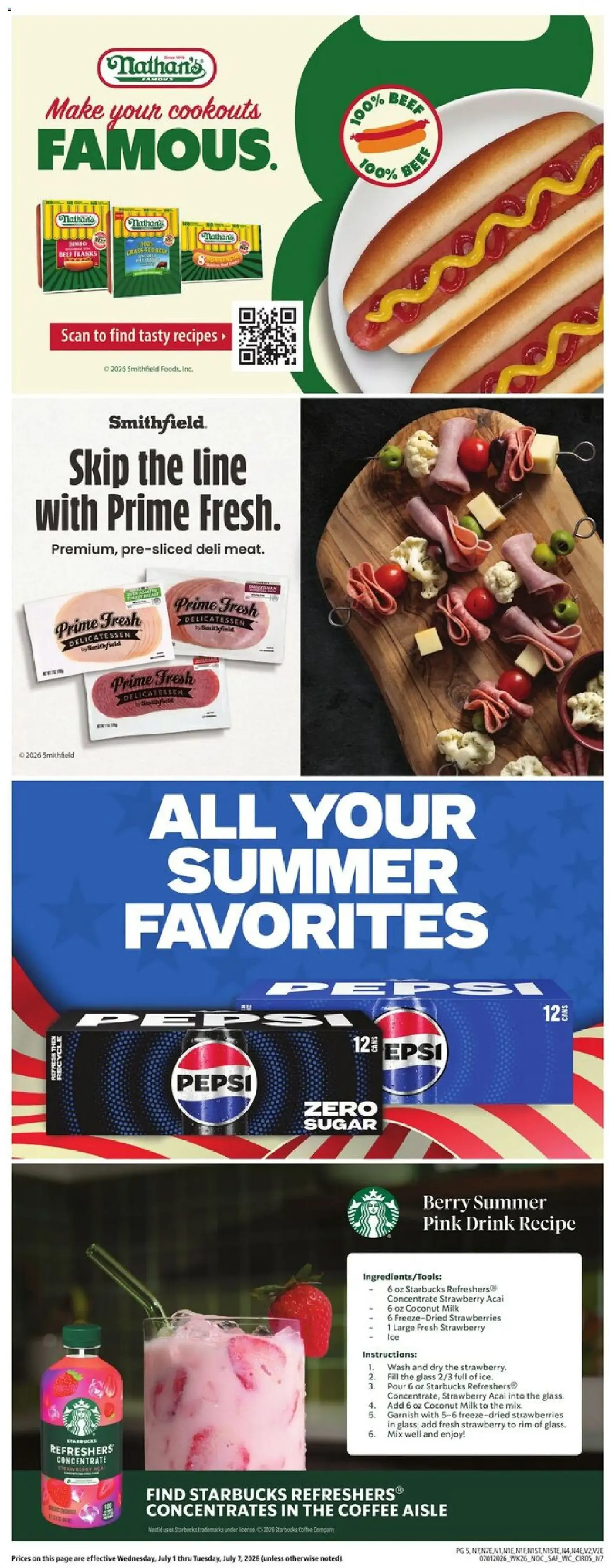 Safeway Weekly Ad - valid flyer from 07/01/2026, page 5 of 13
