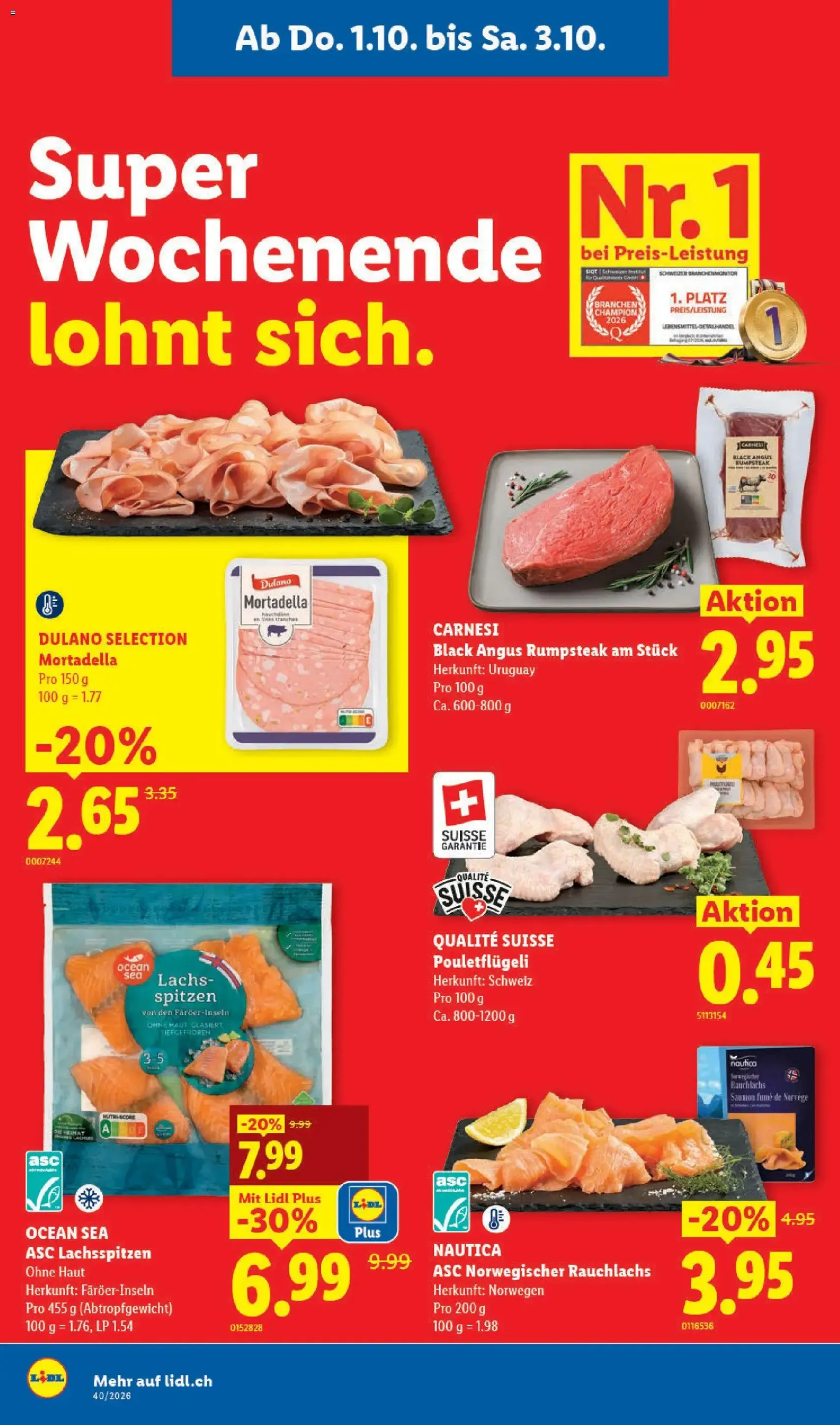 Lidl aktionen - Gültiger Prospekt ab 01.10.2026, Seite 2 von insgesamt 35