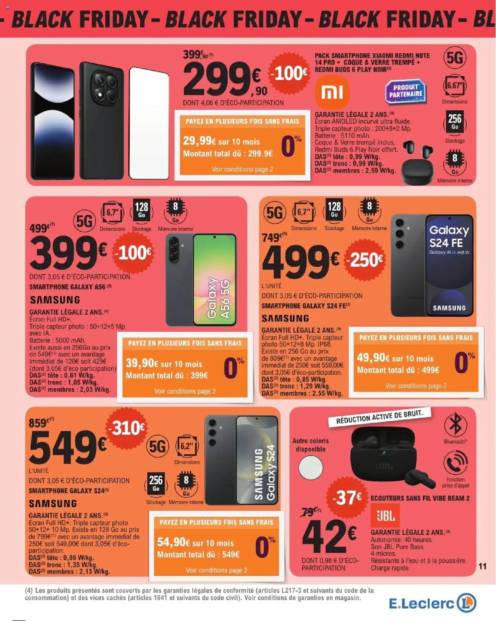 E.Leclerc Black Friday - brochure valable à partir du 21/11/2025, page 11 sur 20