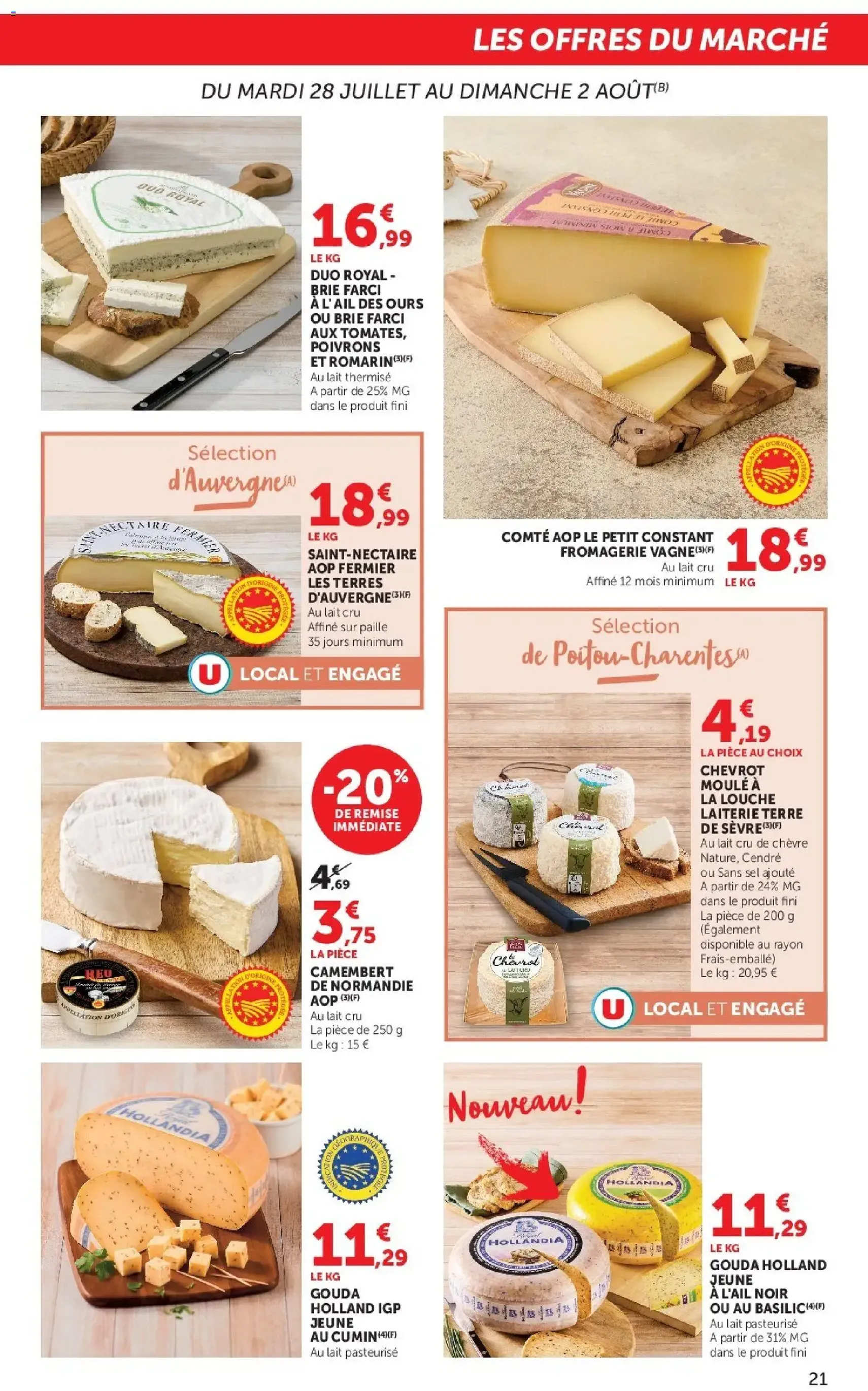 Super U catalogue - brochure valable à partir du 28/07/2026, page 21 sur 24