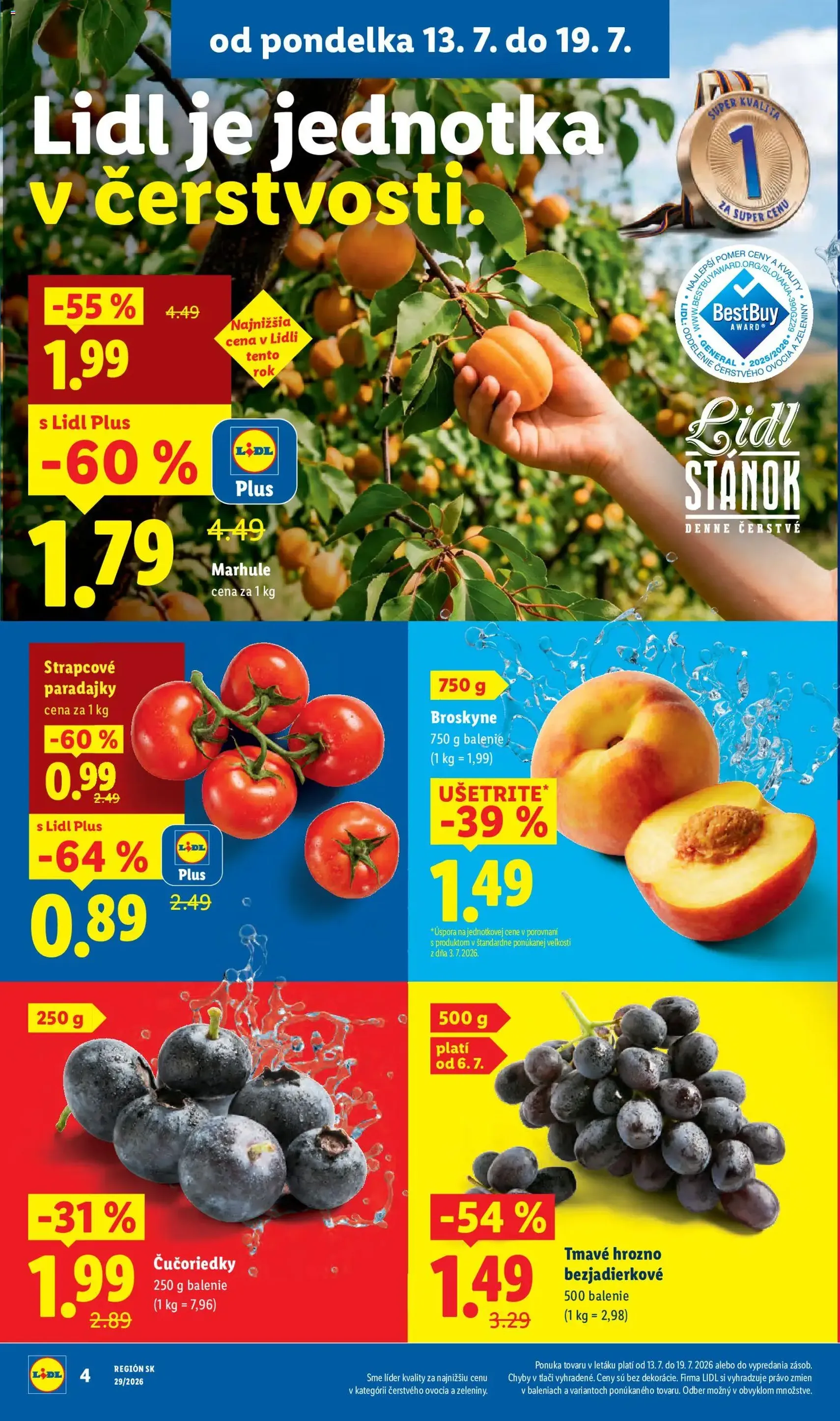 Lidl leták - platný leták od 13.07.2026 strana 8 z 94