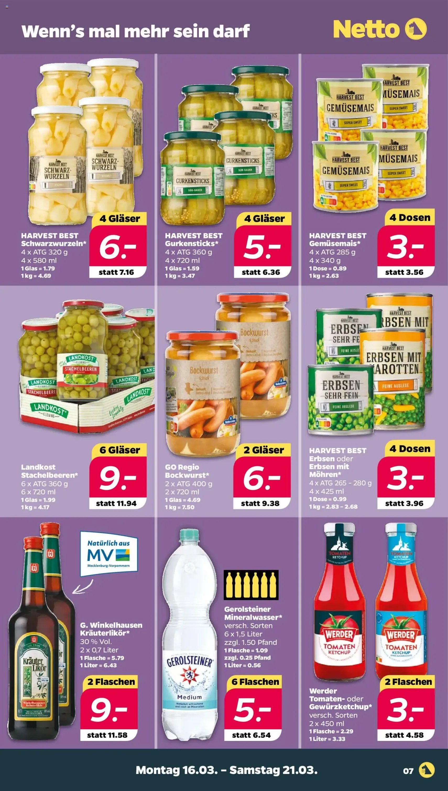 Netto Prospekt - Gültiger Prospekt ab 16.03.2026, Seite 7 von insgesamt 41
