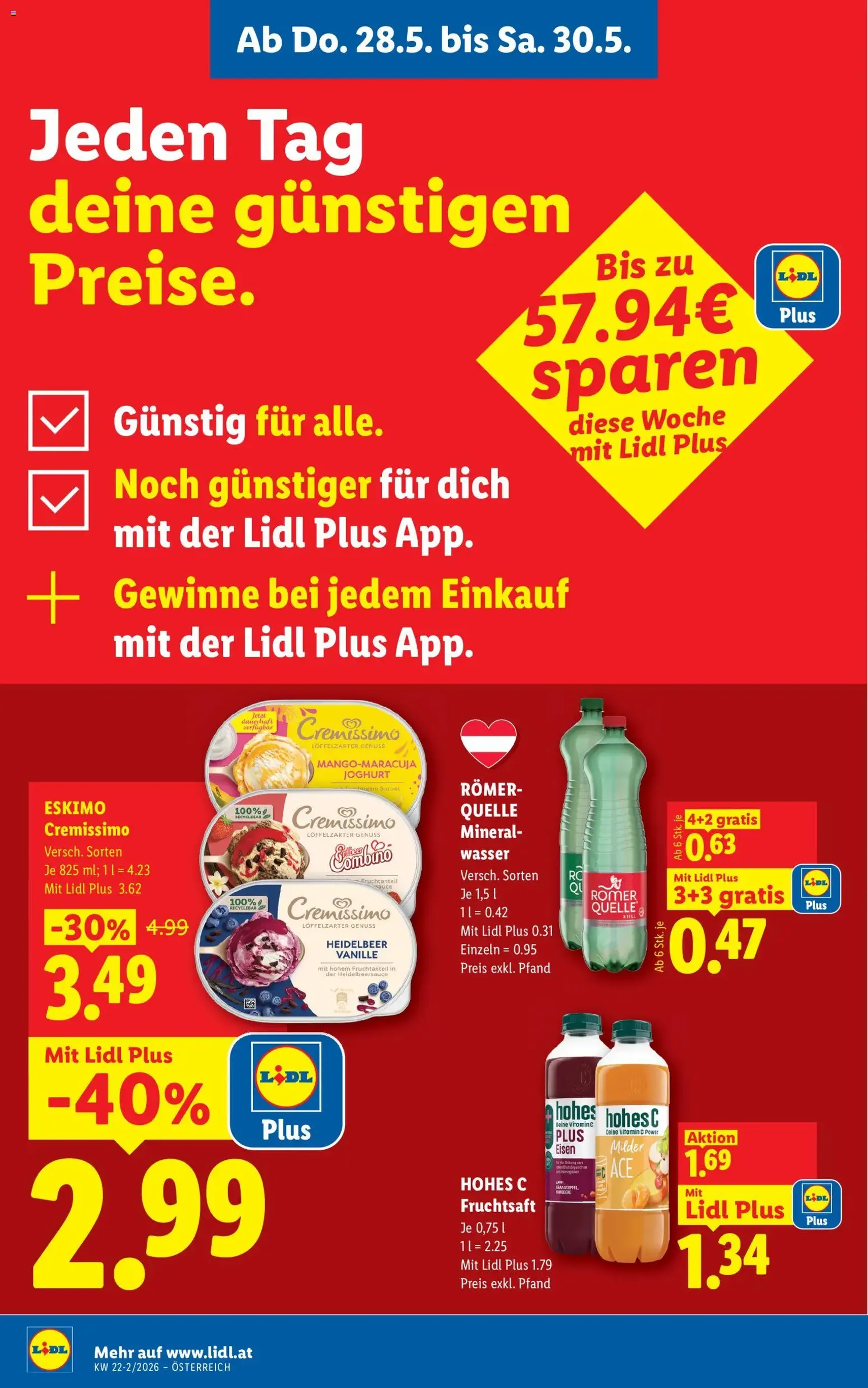 Lidl - Flugblatt - Gültiger Prospekt ab 28.05.2026, Seite 2 von insgesamt 53