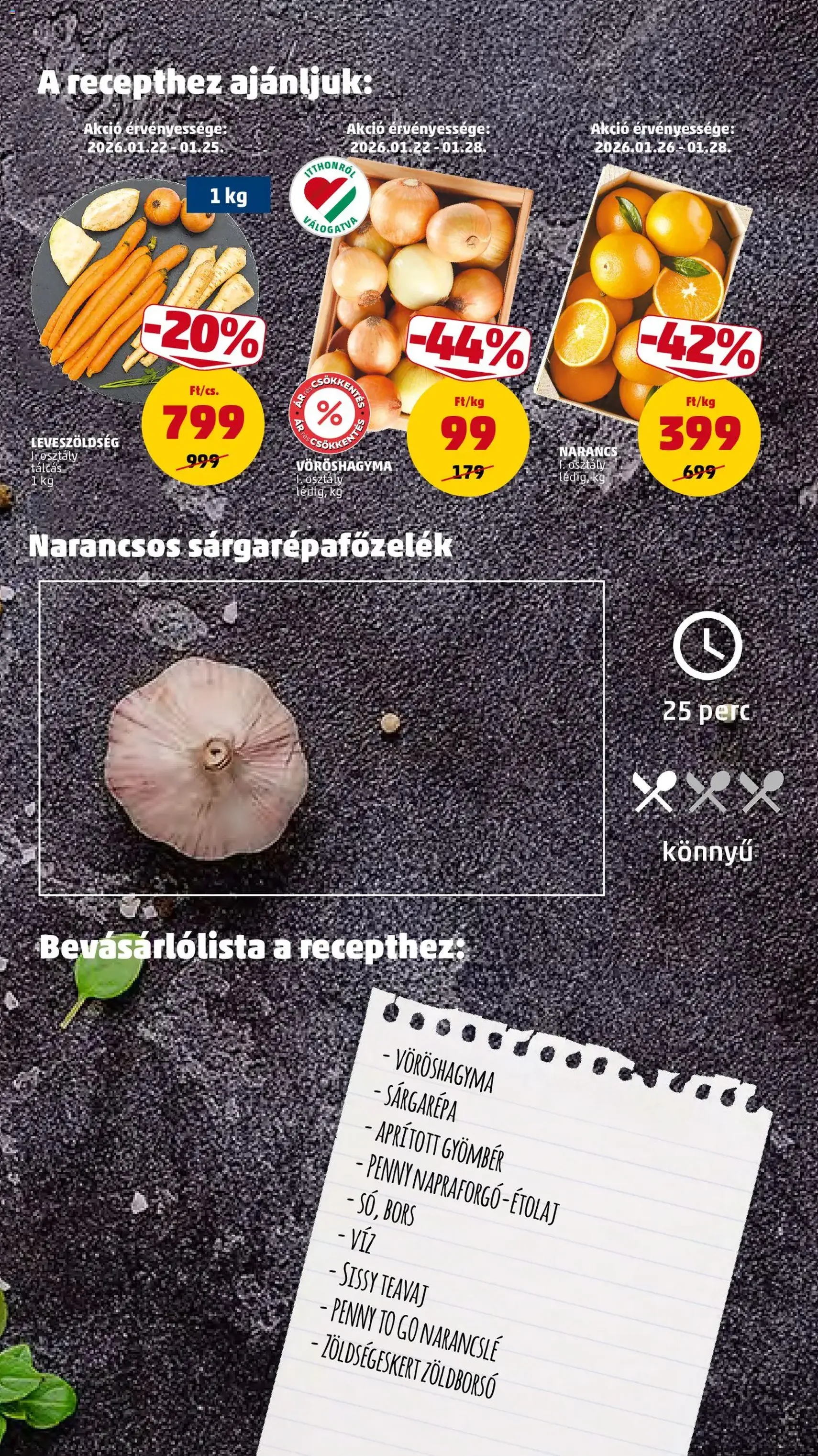 PENNY Akciós újság - 2026.01.22. érvényes szórólap 9 oldal 36 oldalból