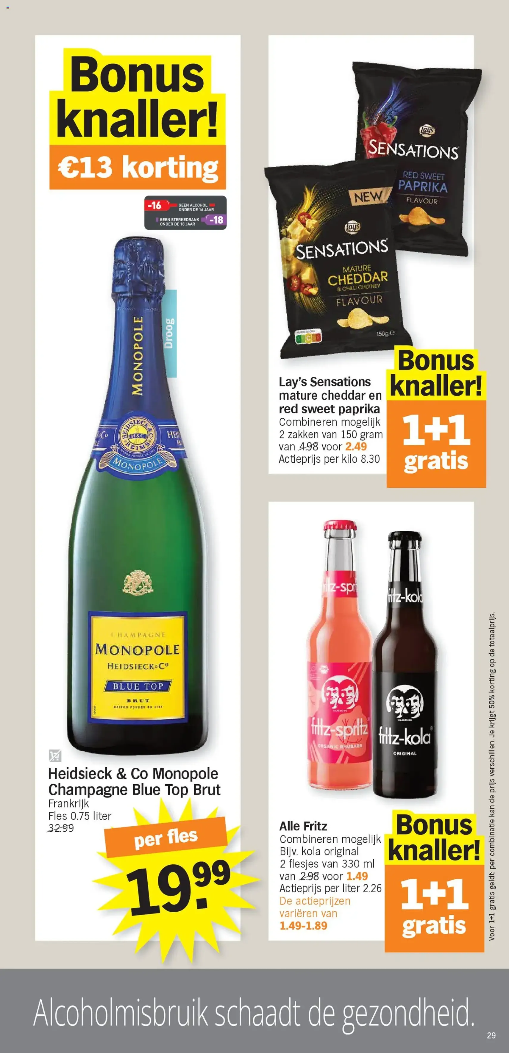 Albert Heijn folder week / de la semaine 50 - geldige folder vanaf 08/12/2025 pagina 29 van 34