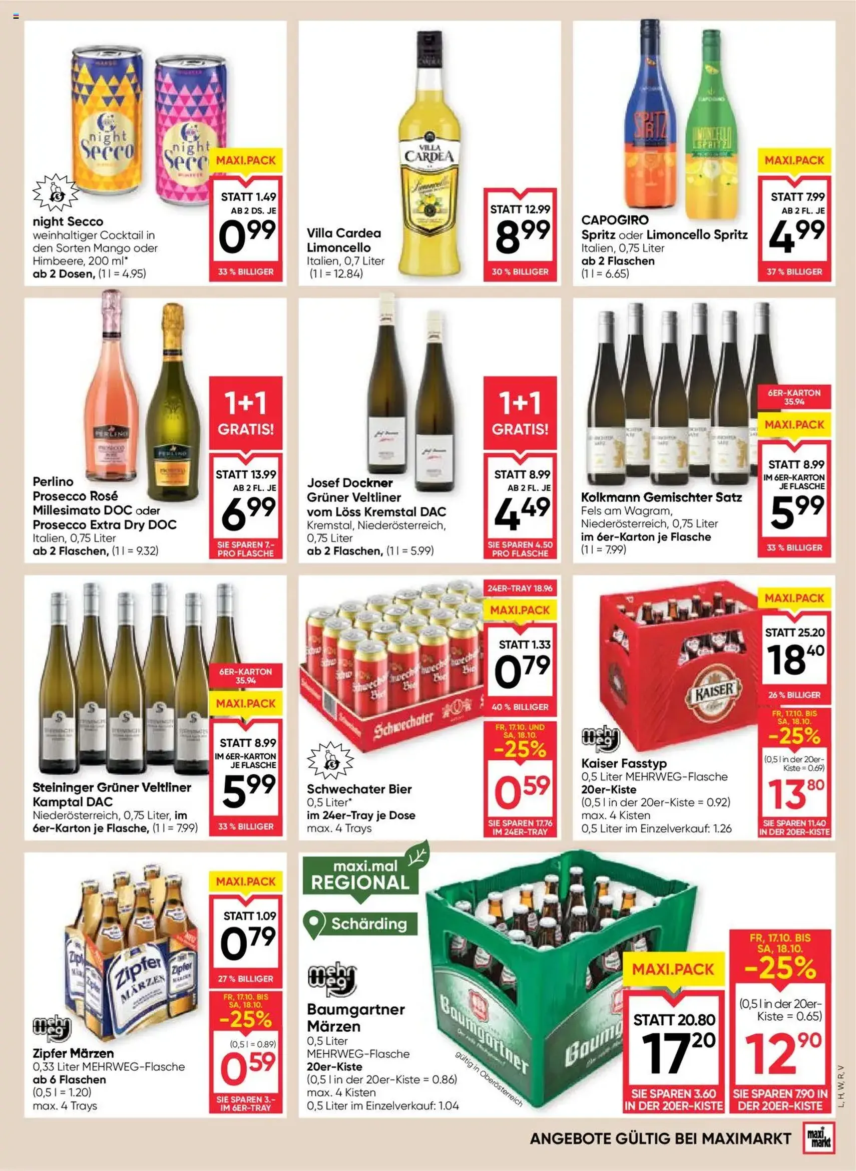 Maximarkt Flugblatt - Gültiger Prospekt ab 16.10.2025, Seite 15 von insgesamt 24 Maximarkt Flugblatt - Gültiger Prospekt ab 16.10.2025, Seite 15 von insgesamt 24