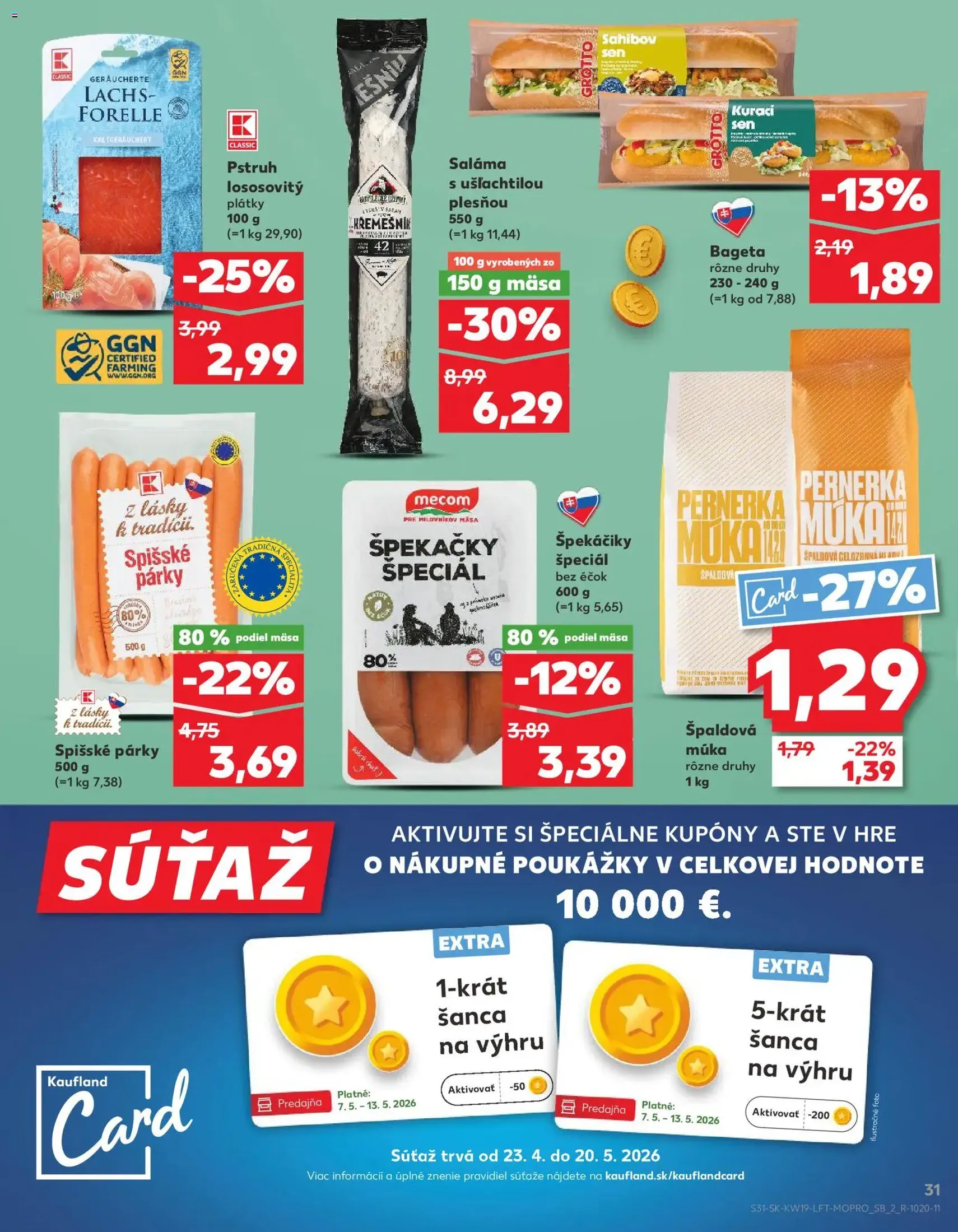 Kaufland leták - platný leták od 07.05.2026 strana 31 z 76