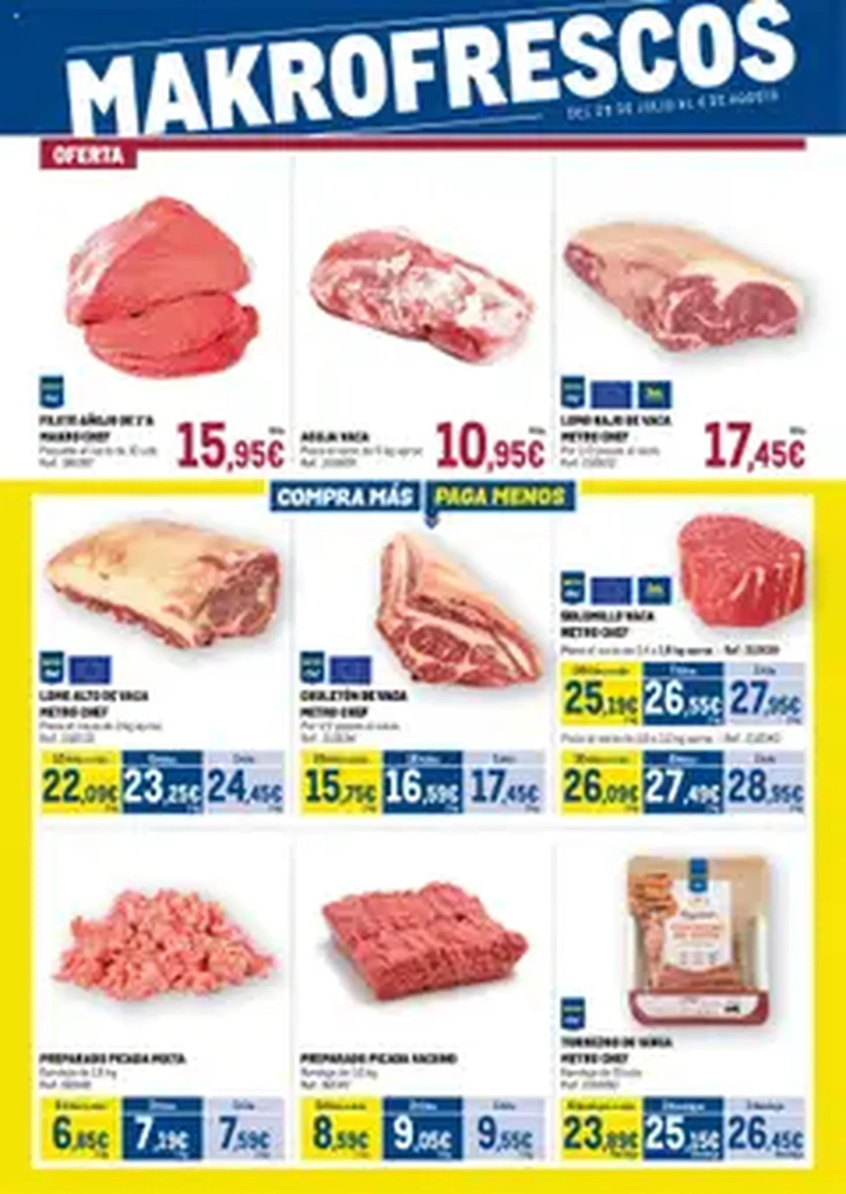 Makro - Fresco - folleto válido desde 29/07/2025 página 1 de 1
