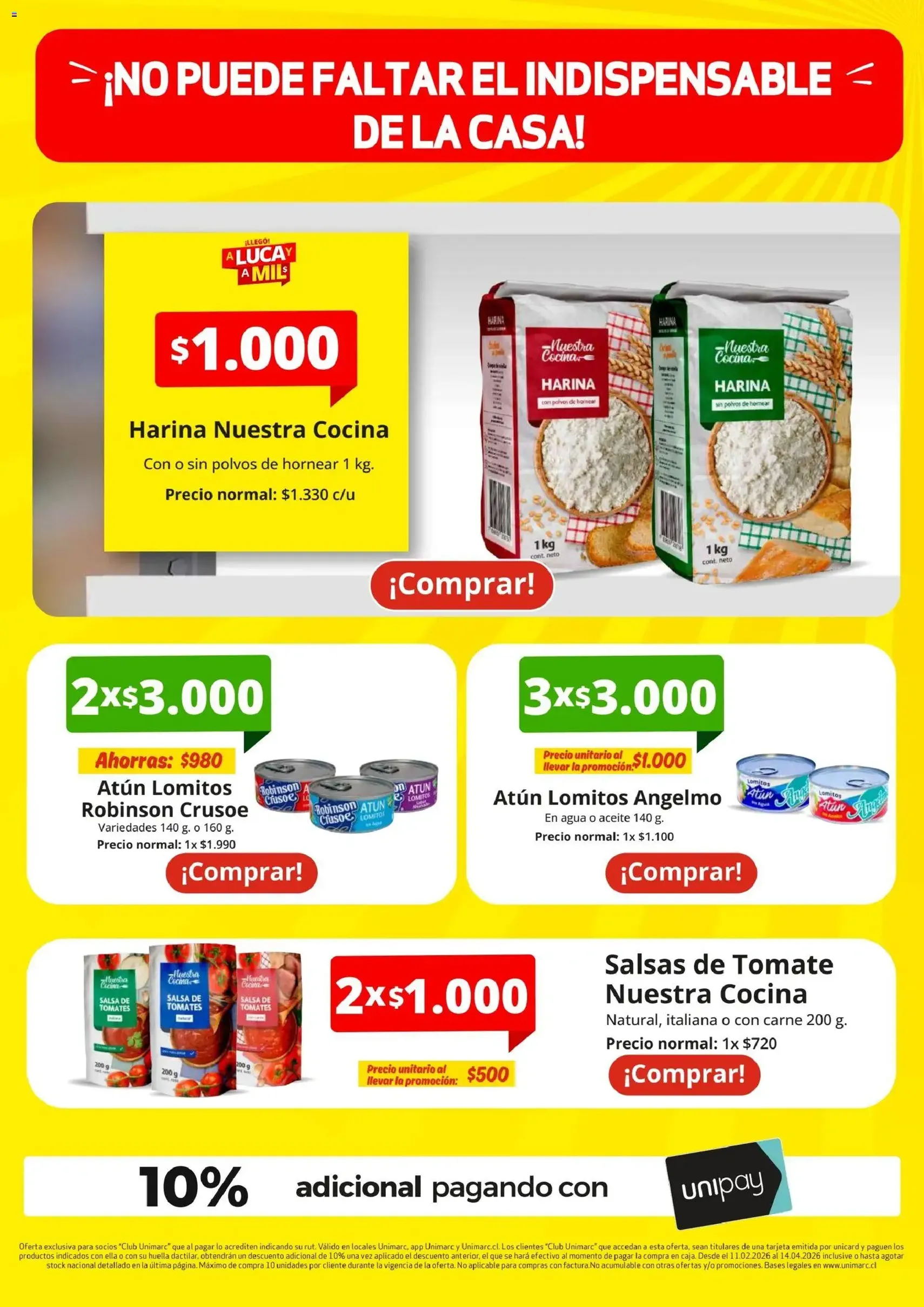 Unimarc Ofertas - folleto válido desde 11.02.2026 página 18 de 26