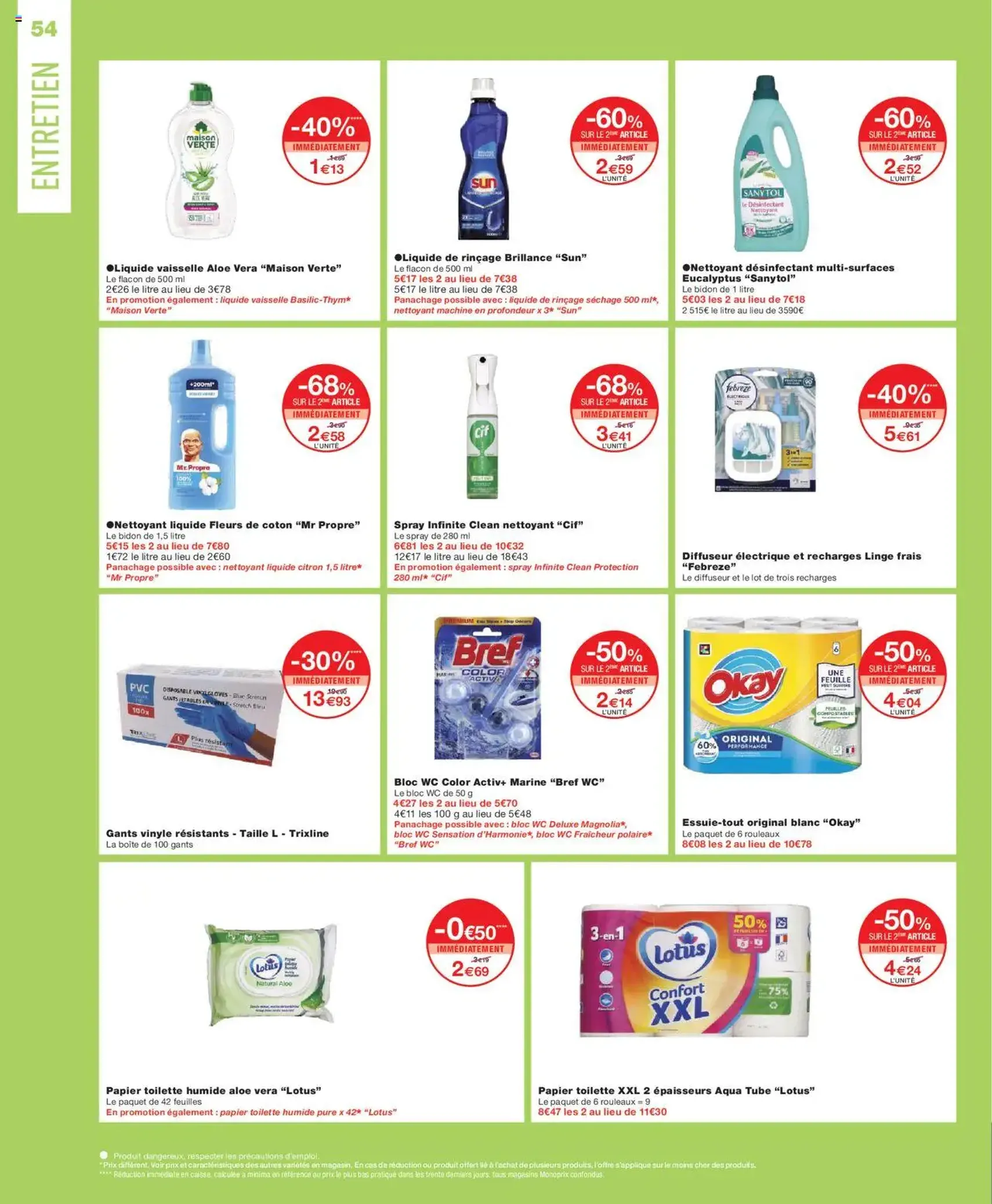 Monoprix catalogue - brochure valable à partir du 04/10/2025, page 54 sur 61