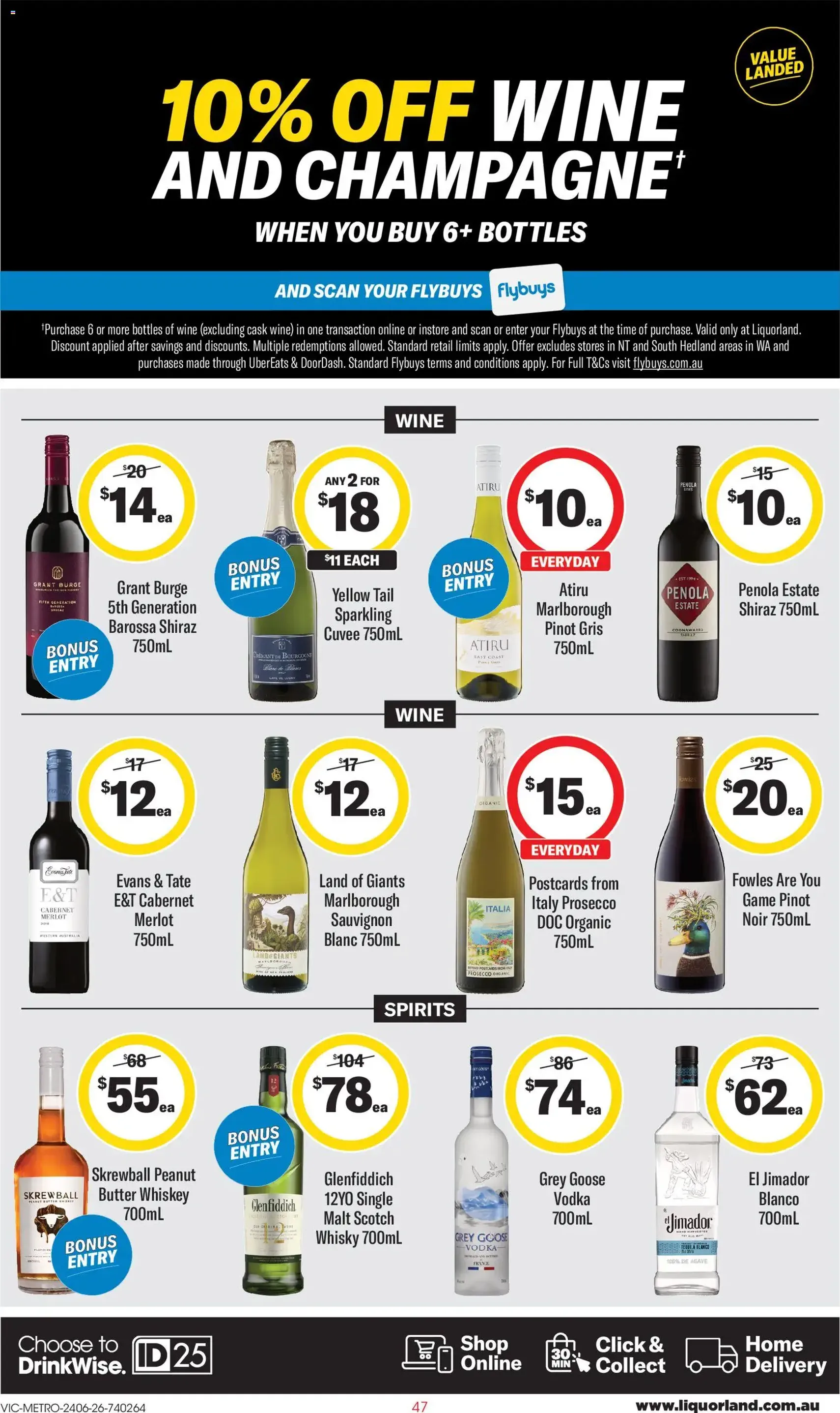 Liquorland catalogue - valid flyer from 24/06/2026, page 2 of 2