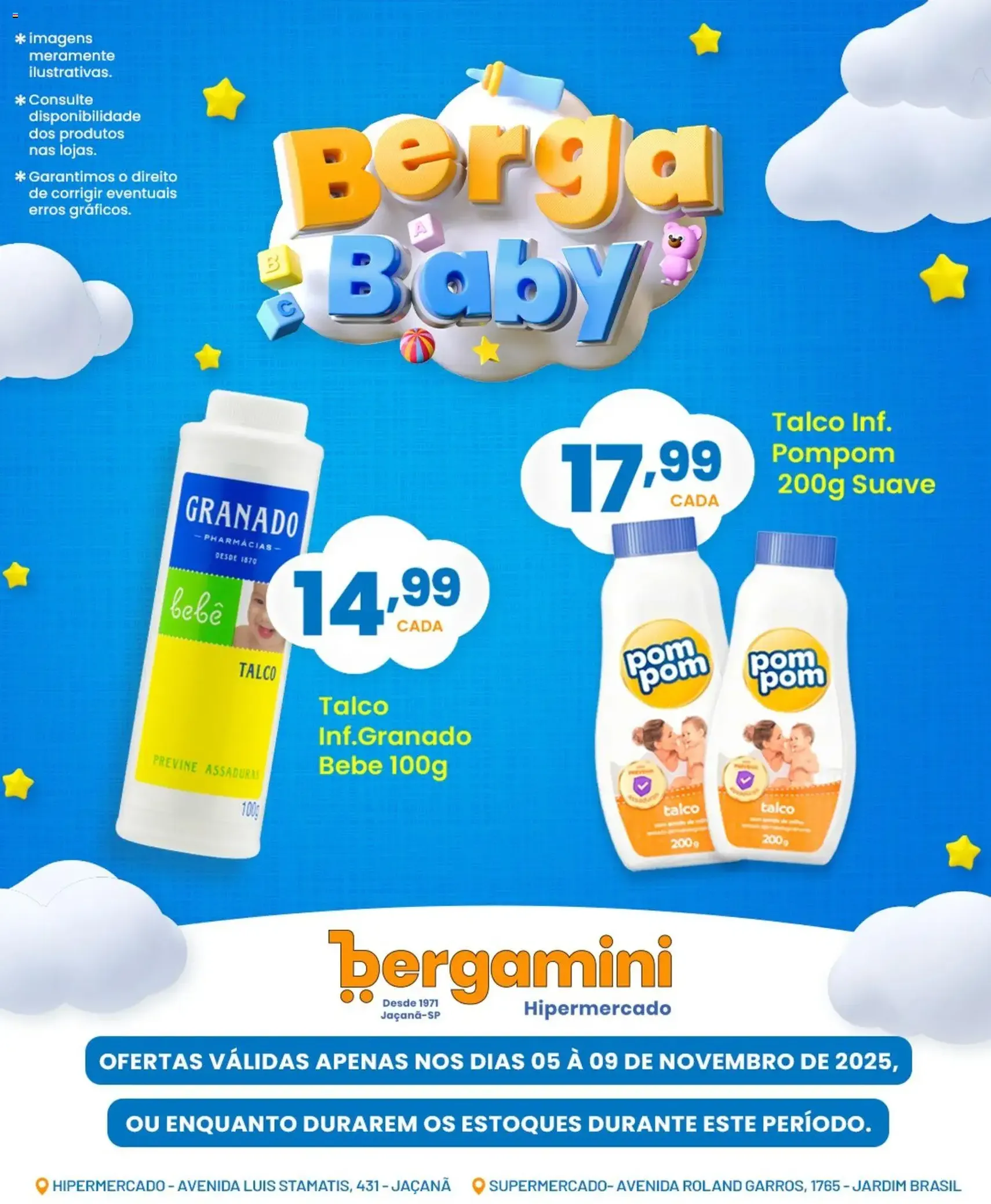 Supermercado Bergamini - Ofertas Berga Baby - folheto válido a partir de 05/11/2025 página 7 de 9