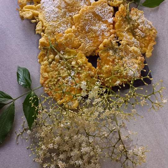 Anteprima ricetta Frittelle di Sambuco