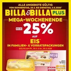 Billa - Flugblatt - Prospekt Vorschau gültig ab 28.05.2026