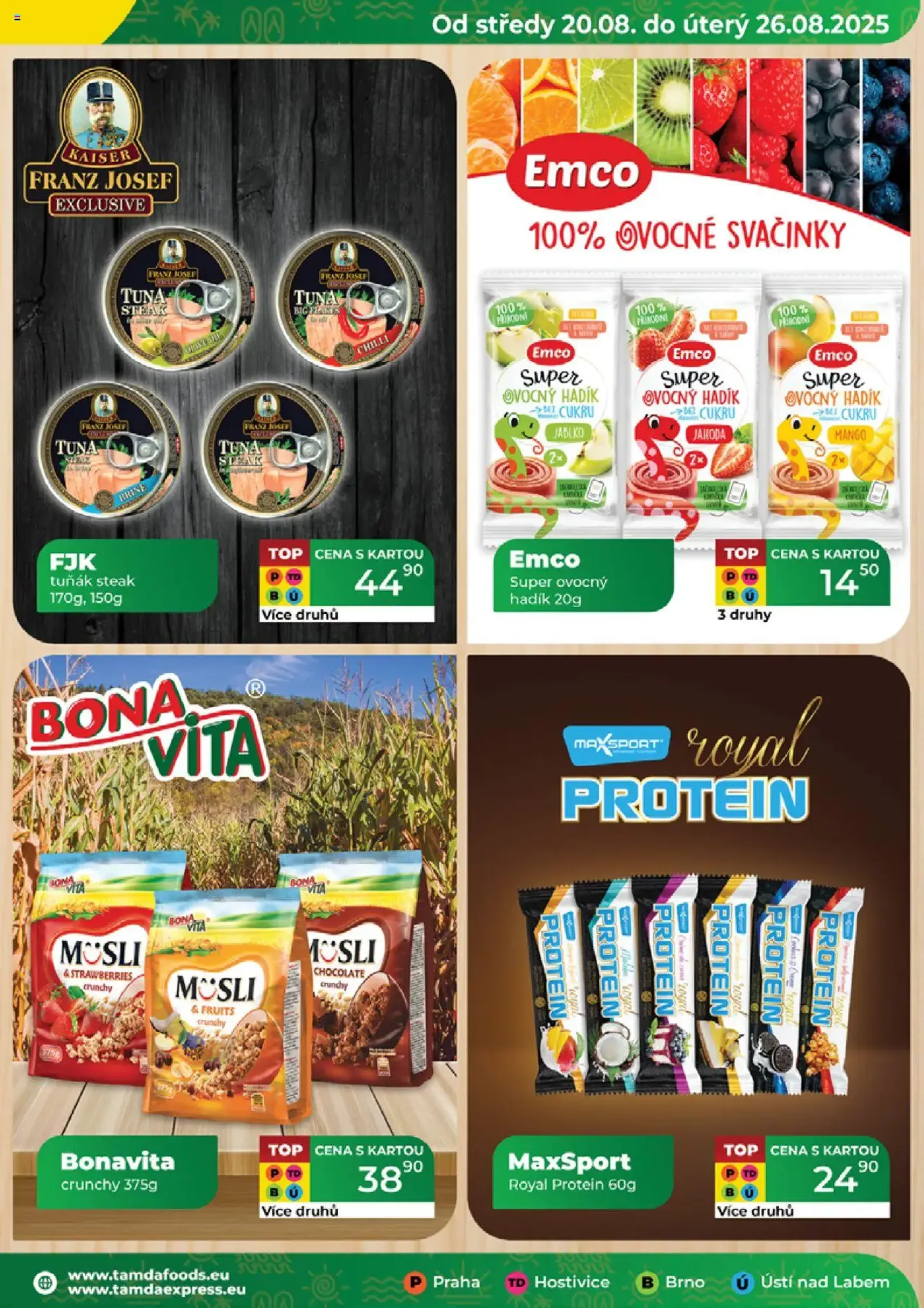 Tamda Foods leták - platný leták od 20.08.2025 strana 13 z 52 Tamda Foods leták - platný leták od 20.08.2025 strana 13 z 52