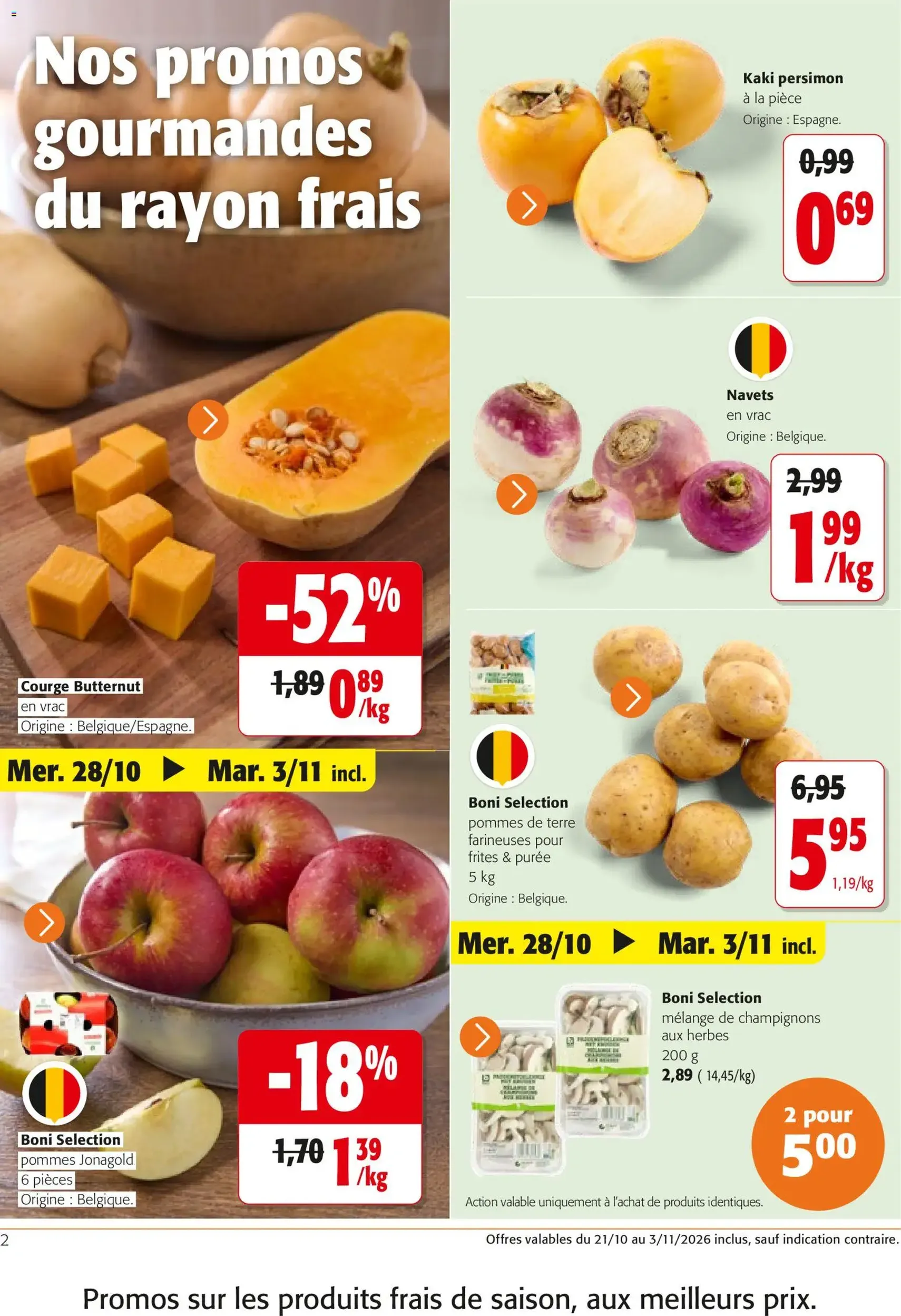 Colruyt catalogue - brochure valable à partir du 21/10/2026, page 2 sur 40
