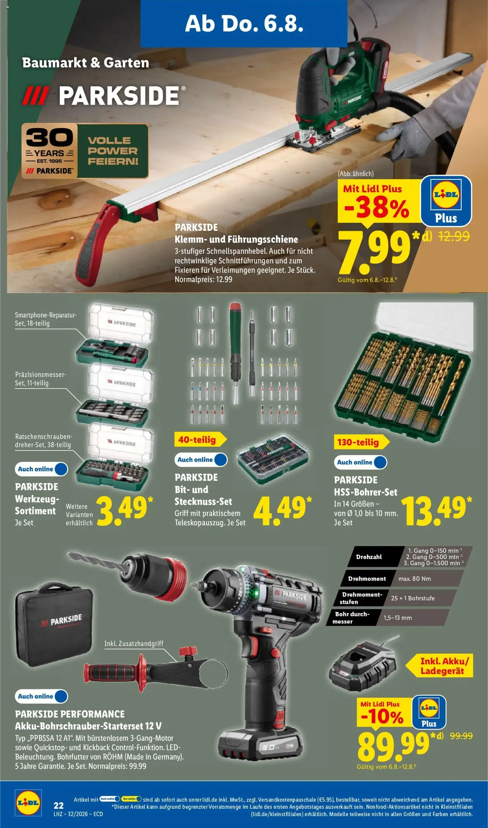 Lidl Prospekt - Gültiger Prospekt ab 03.08.2026, Seite 38 von insgesamt 69