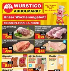 Wurstico Abholmarkt Flugblatt - Prospekt Vorschau gültig ab 04.09.2025