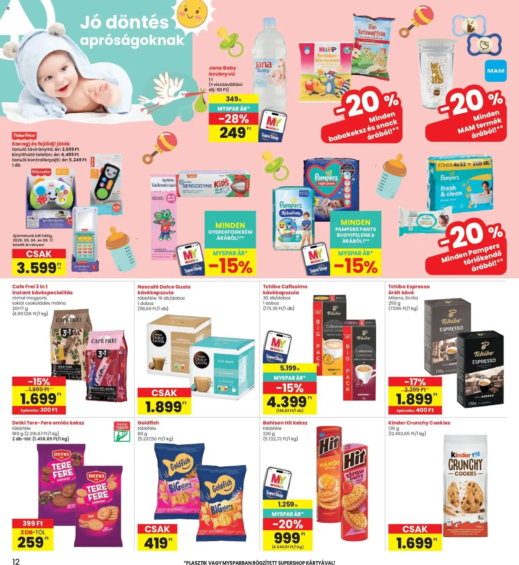 Interspar akciós újság - 2026.06.04. érvényes szórólap 12 oldal 20 oldalból