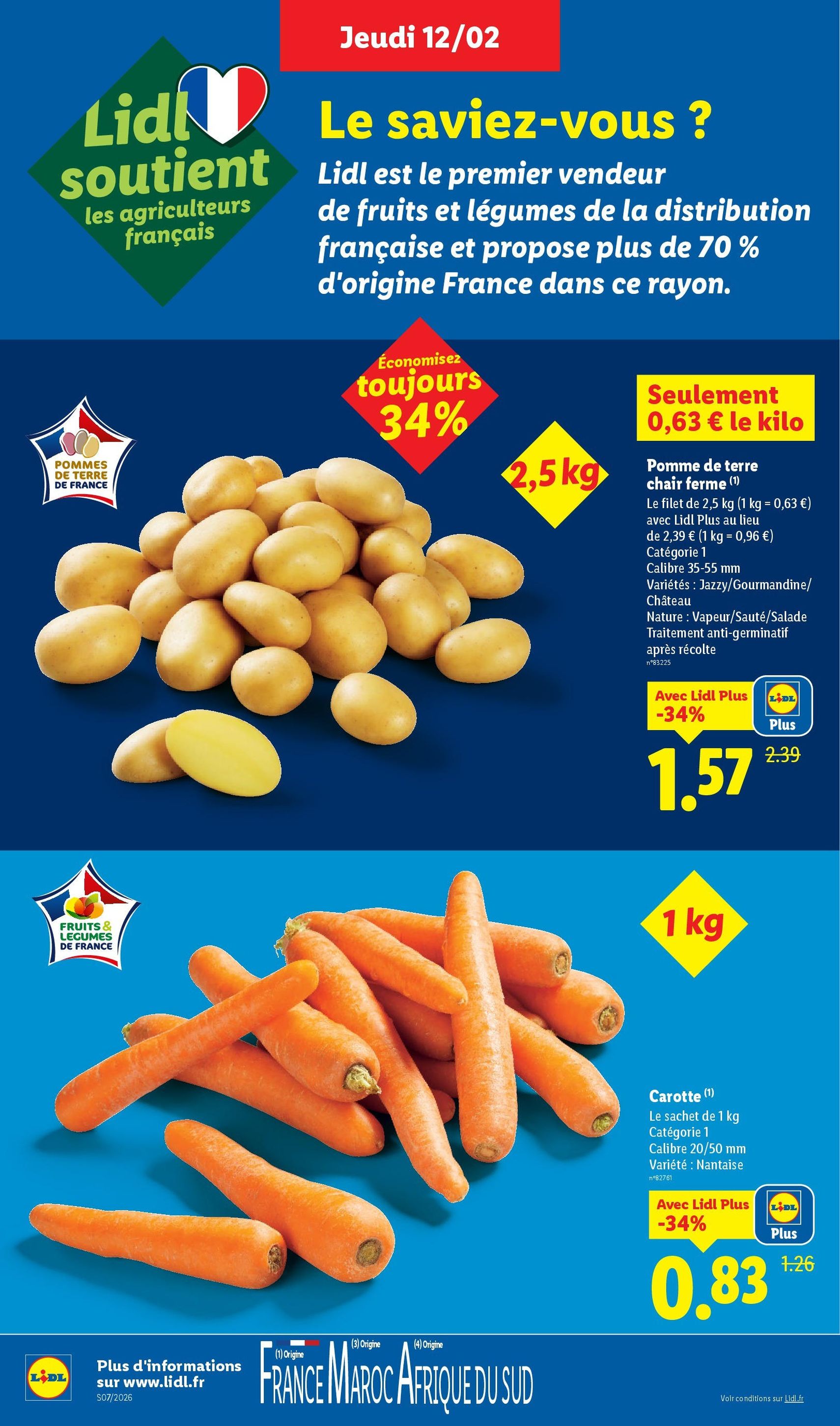 LIDL catalogue semaine 7 - brochure valable à partir du 12/02/2026, page 2 sur 79