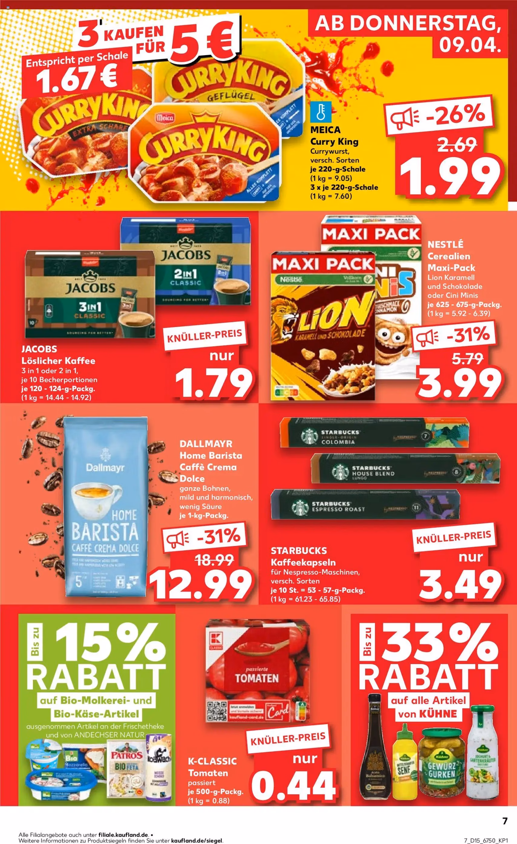Kaufland Prospekt - Gültiger Prospekt ab 09.04.2026, Seite 7 von insgesamt 58