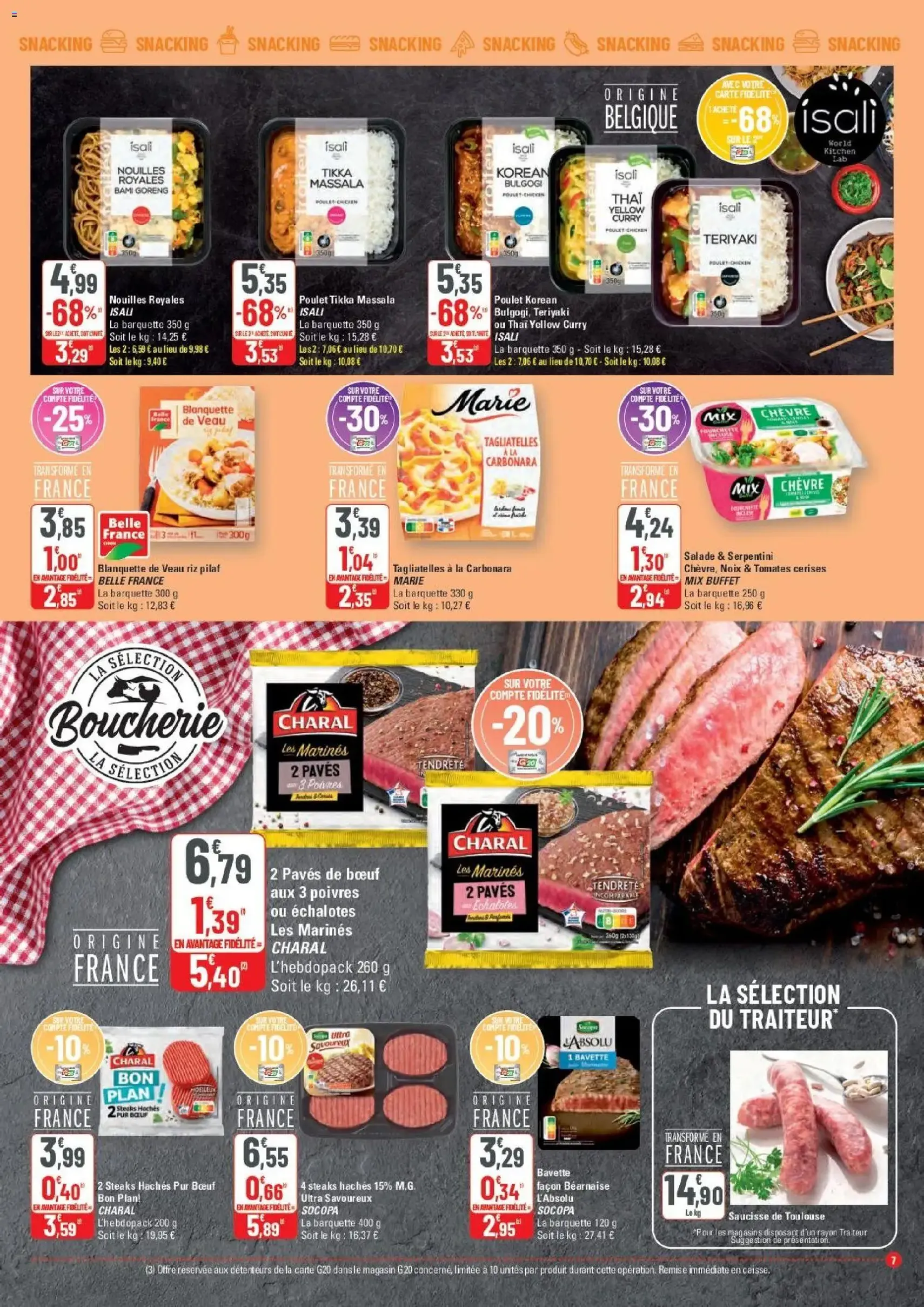 G20 Supermarchés catalogue - brochure valable à partir du 23/09/2026, page 7 sur 20