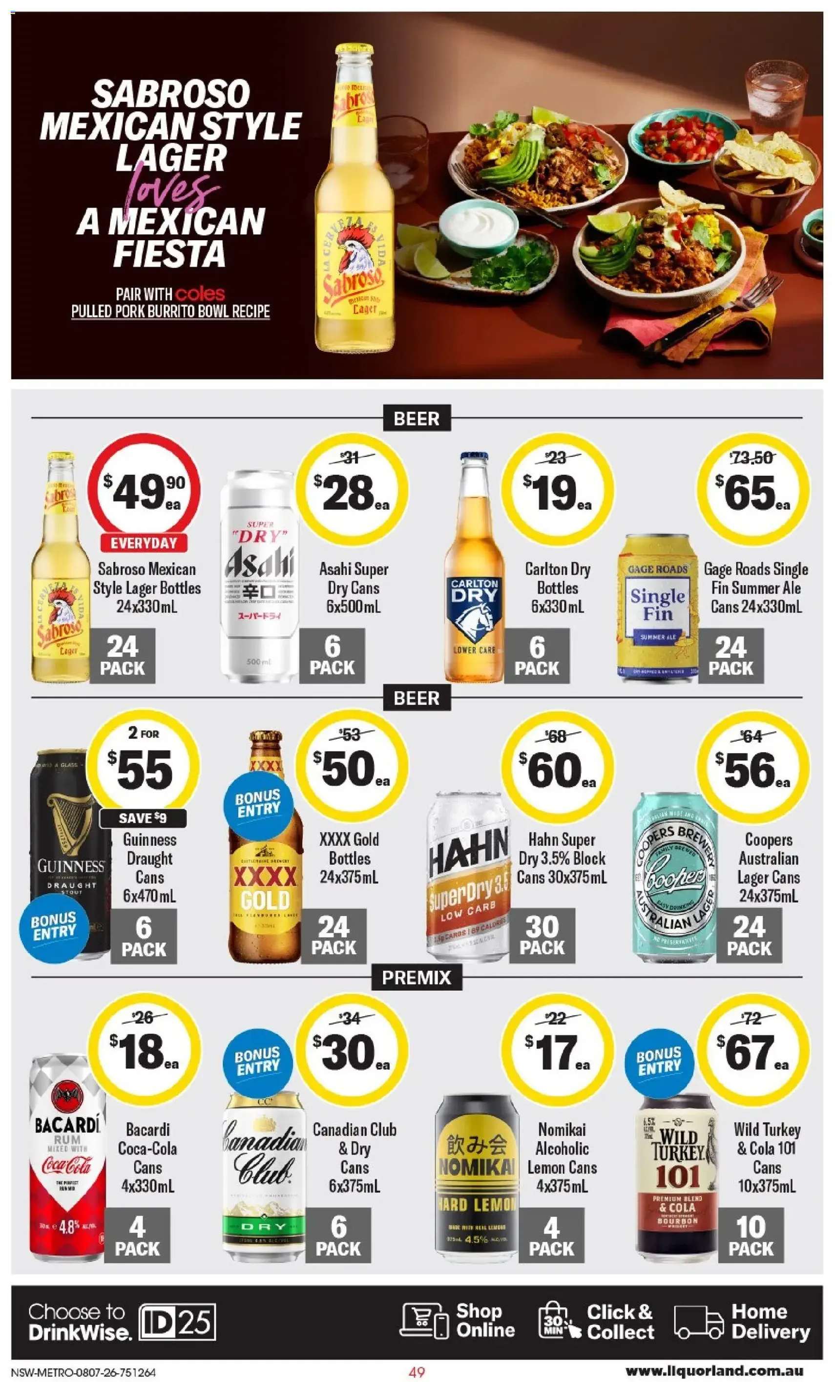 Liquorland catalogue - valid flyer from 08/07/2026, page 2 of 2