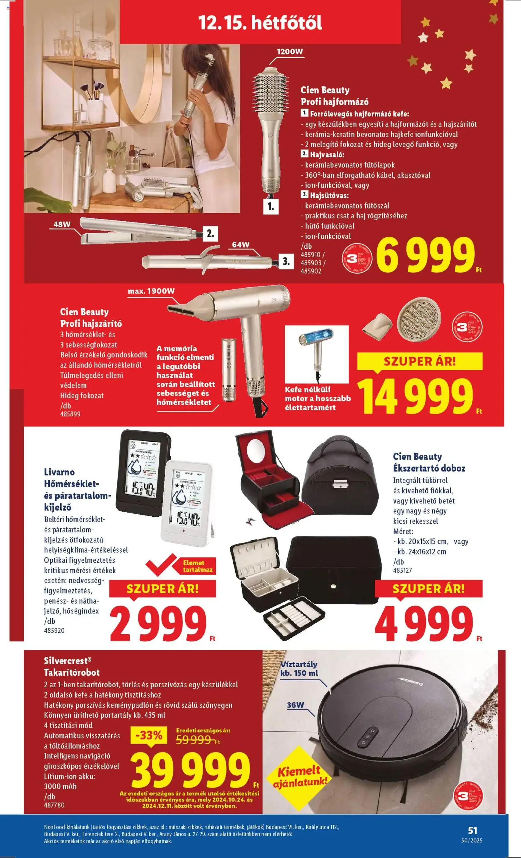 Lidl Akciós újság - 2025.12.11. érvényes szórólap 51 oldal 66 oldalból