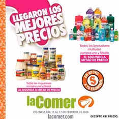 Vista previa del folleto La Comer folleto válido desde 11/02/2026