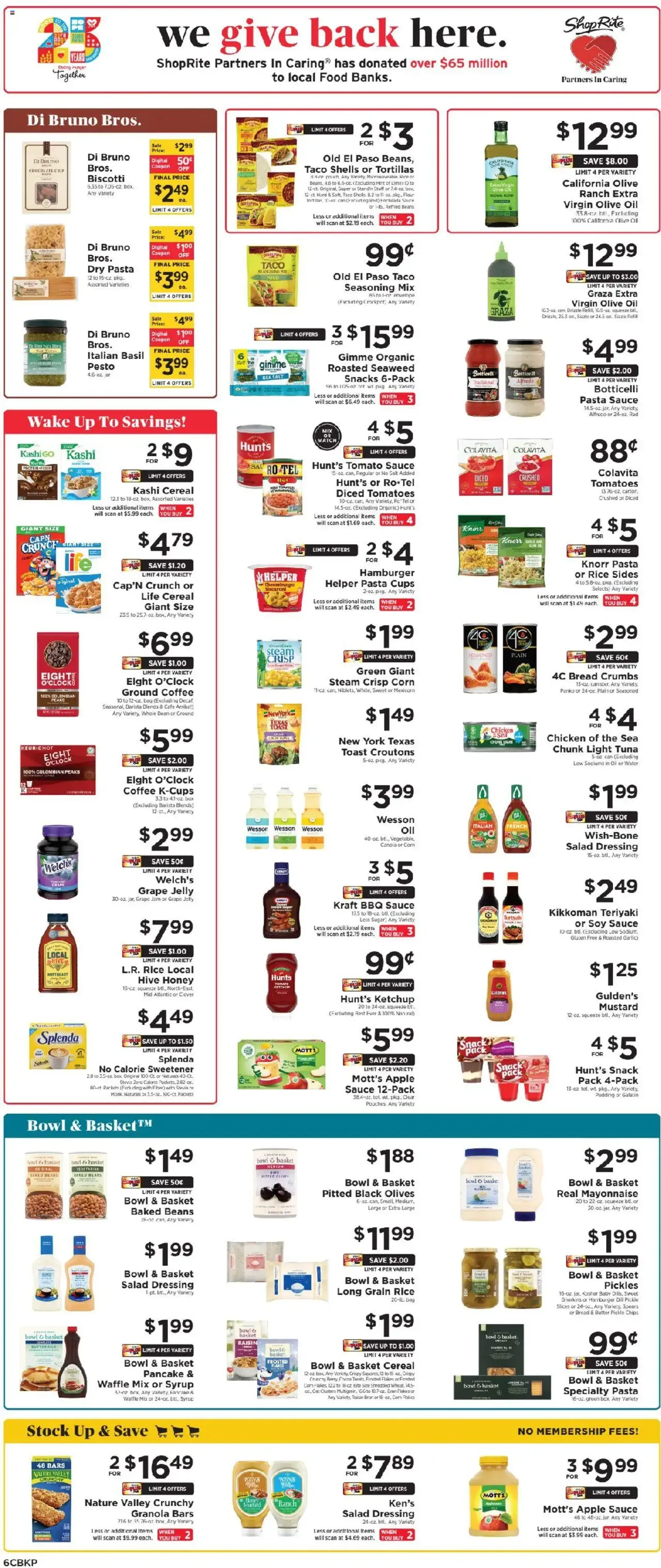 ShopRite Weekly Ad - valid flyer from 07/18/2025, page 6 of 8 ShopRite Weekly Ad - valid flyer from 07/18/2025, page 6 of 8