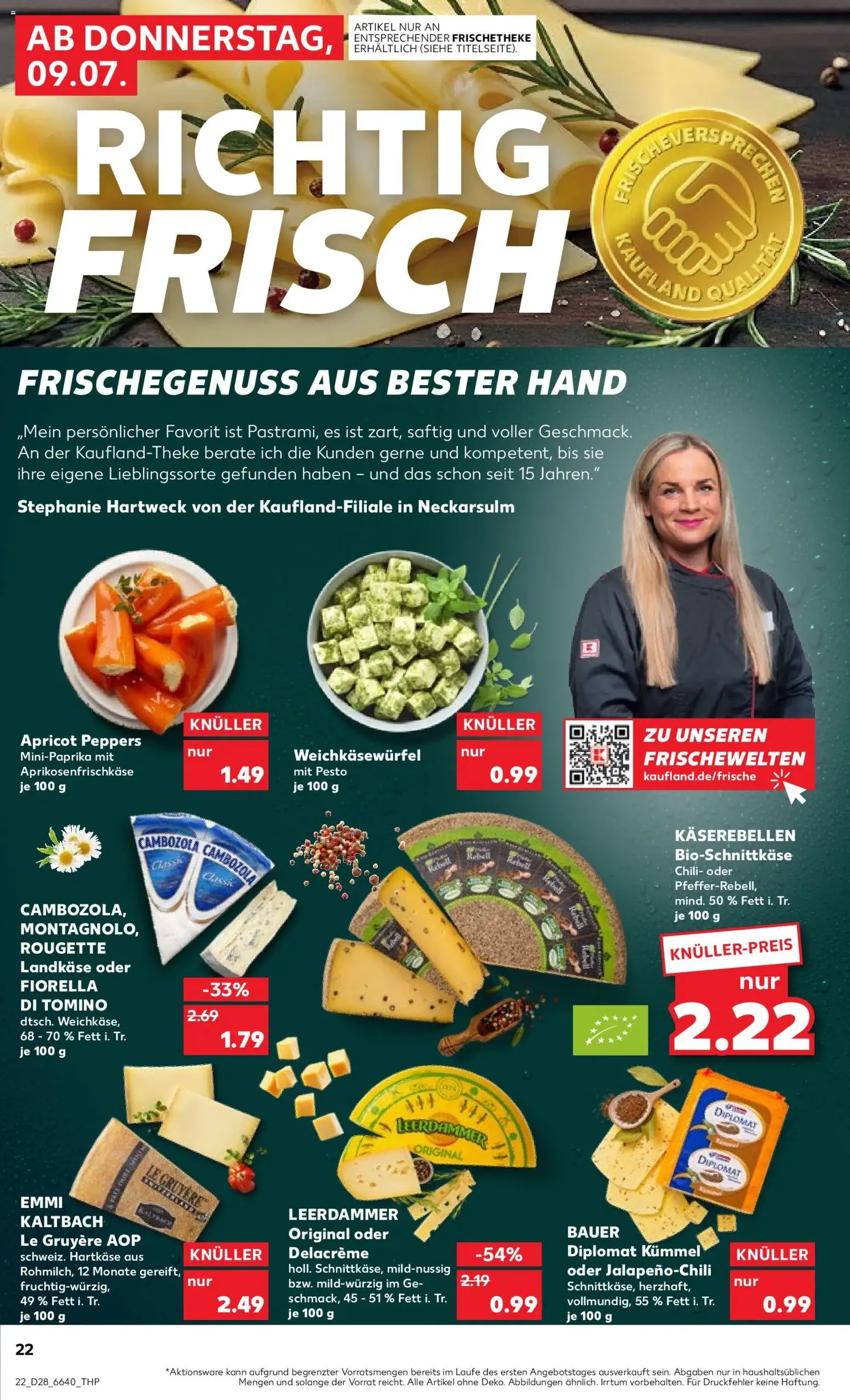 Kaufland Prospekt - Gültiger Prospekt ab 09.07.2026, Seite 22 von insgesamt 52