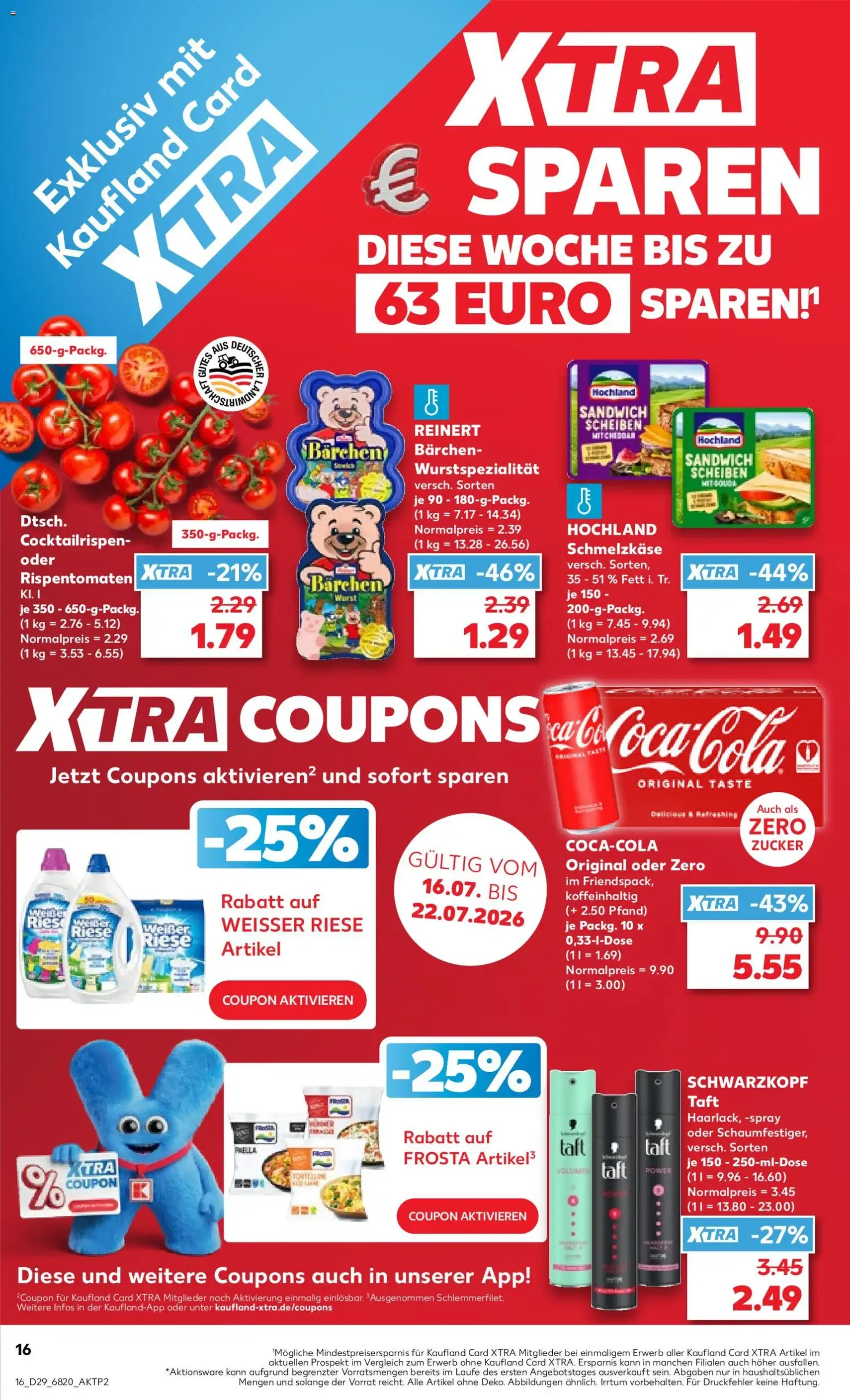 Kaufland DE -DE Folder - geldige folder vanaf 16-07-2026 pagina 16 van 56