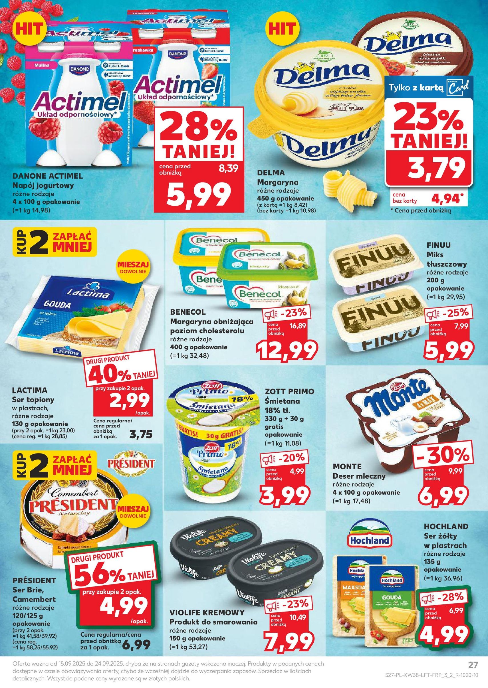 Kaufland gazetka - ważny gazetka od 18.09.2025 strona 27 z 51