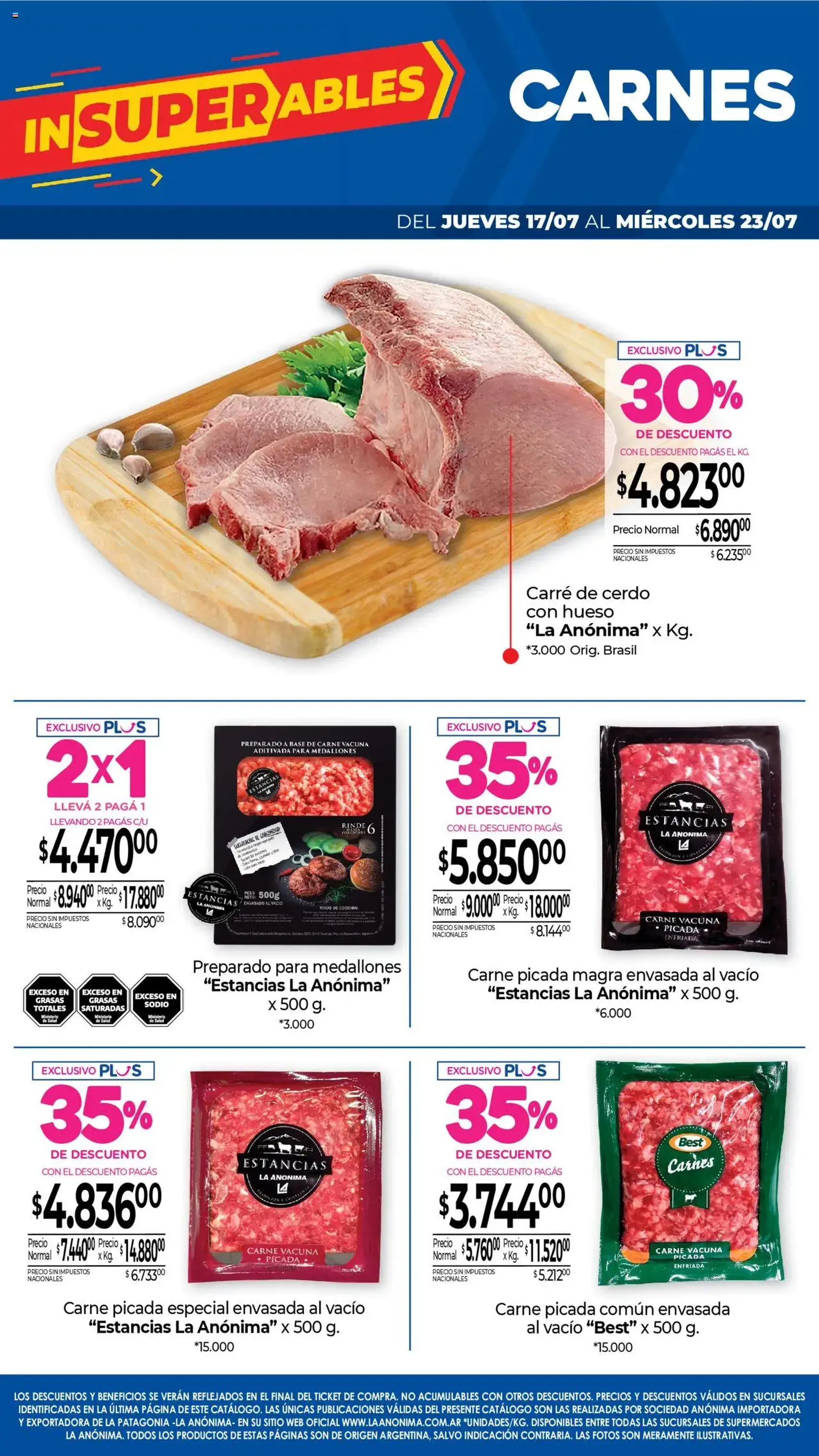 La Anonima catálogo - folleto válido desde 17/07/2025 página 3 de 8