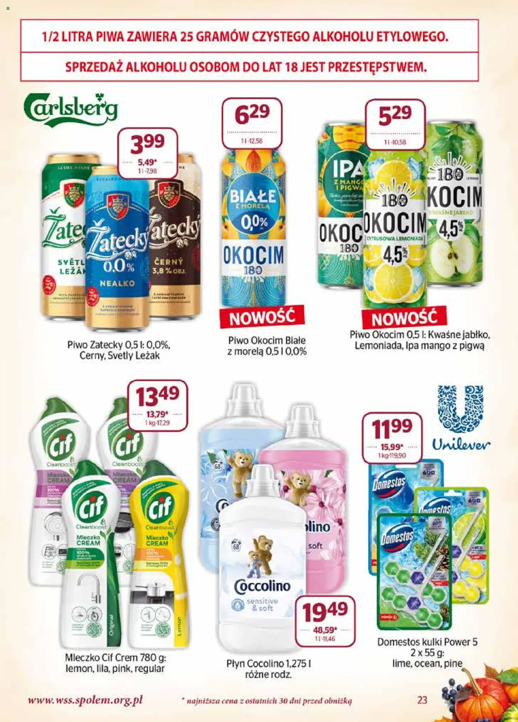 Społem Gazetka - ważny gazetka od 01.11.2025 strona 23 z 24