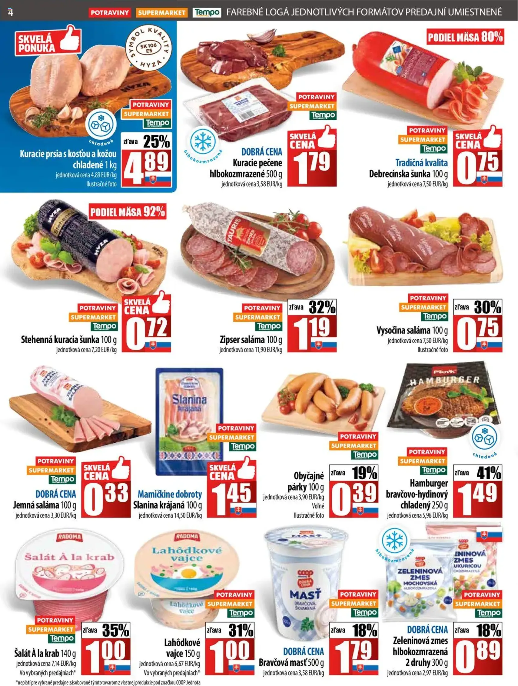 COOP Jednota leták - platný leták od 28.08.2025 strana 4 z 28 COOP Jednota leták - platný leták od 28.08.2025 strana 4 z 28