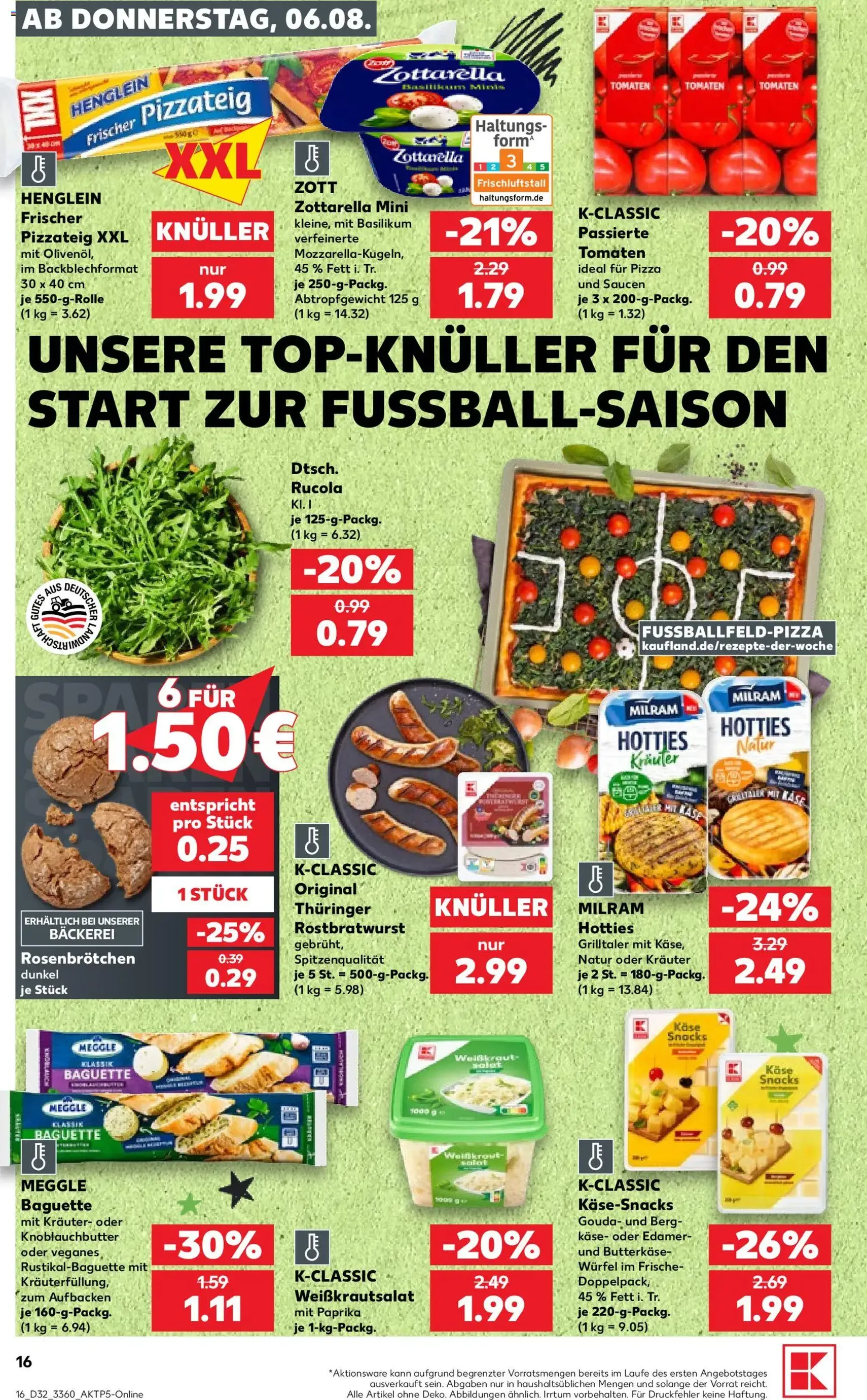 Kaufland Prospekt - Gültiger Prospekt ab 06.08.2026, Seite 16 von insgesamt 58