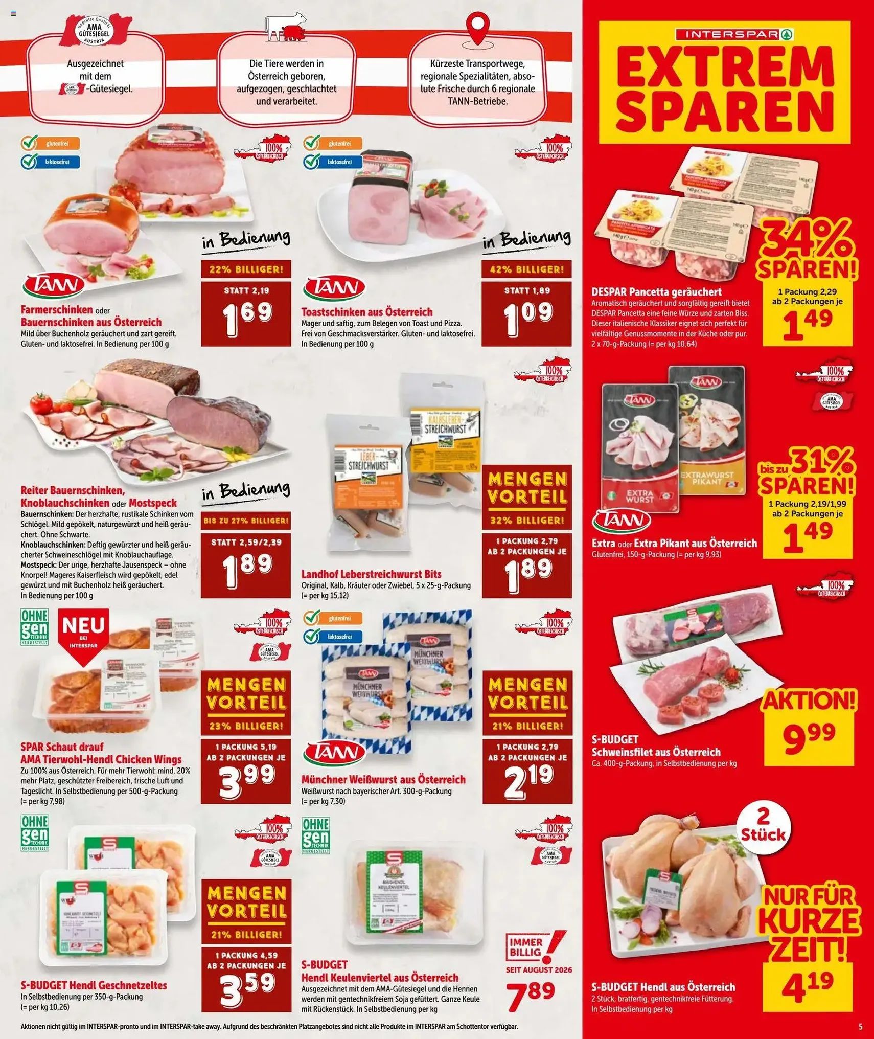 Interspar - Flugblatt - Gültiger Prospekt ab 27.08.2026, Seite 5 von insgesamt 20