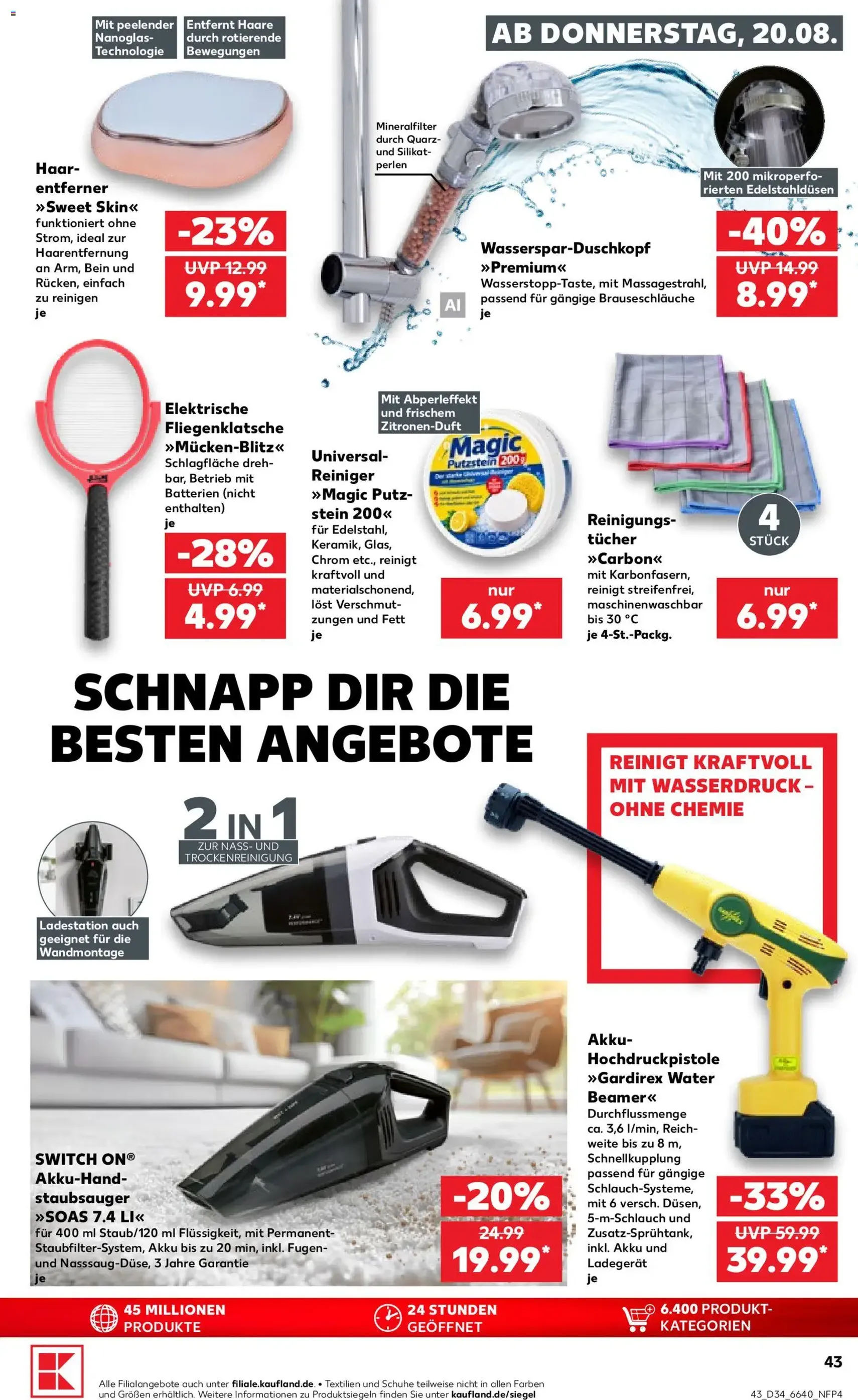 Kaufland Prospekt - Gültiger Prospekt ab 20.08.2026, Seite 43 von insgesamt 52