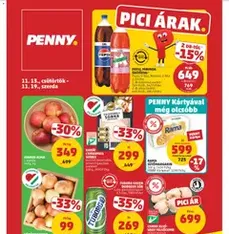 PENNY Akciós újság - szórólap előnézete érvényes 2025.11.13. -tól