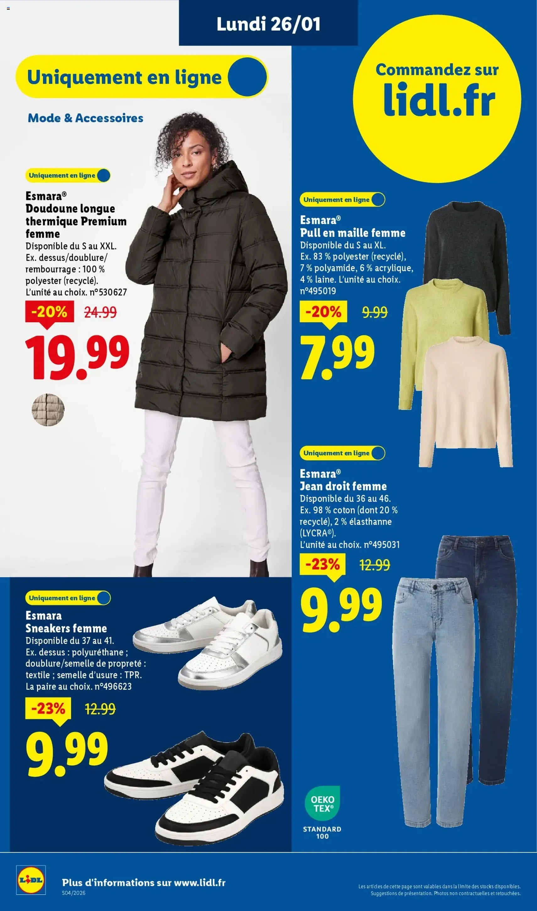 LIDL catalogue semaine 4 - brochure valable à partir du 22/01/2026, page 74 sur 79